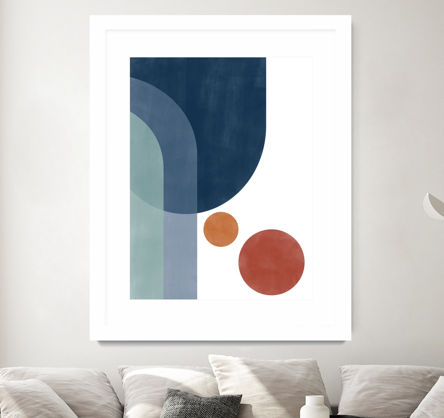 Overlapping Circles And Arches by Elena Ristova on GIANT ART - abstract abstract
