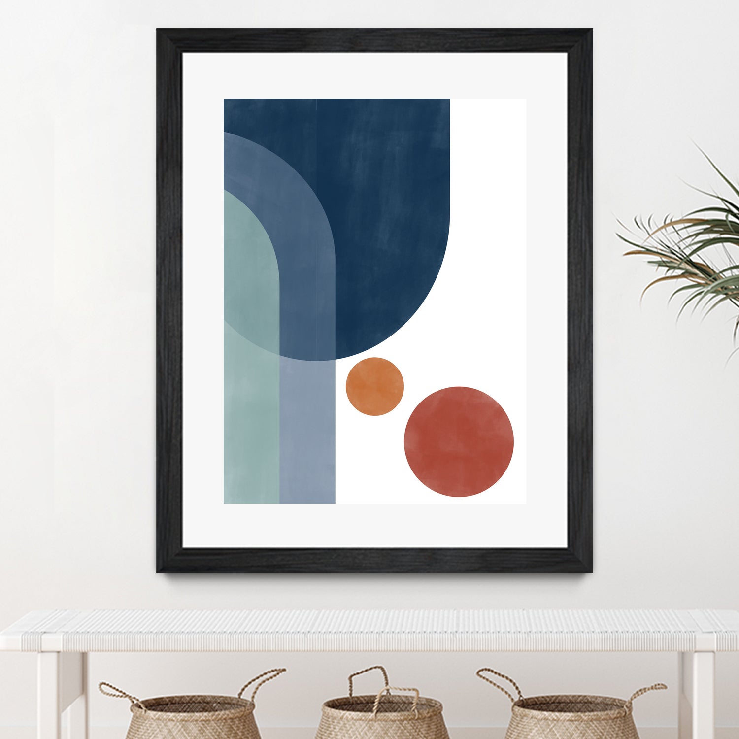 Overlapping Circles And Arches by Elena Ristova on GIANT ART - abstract abstract