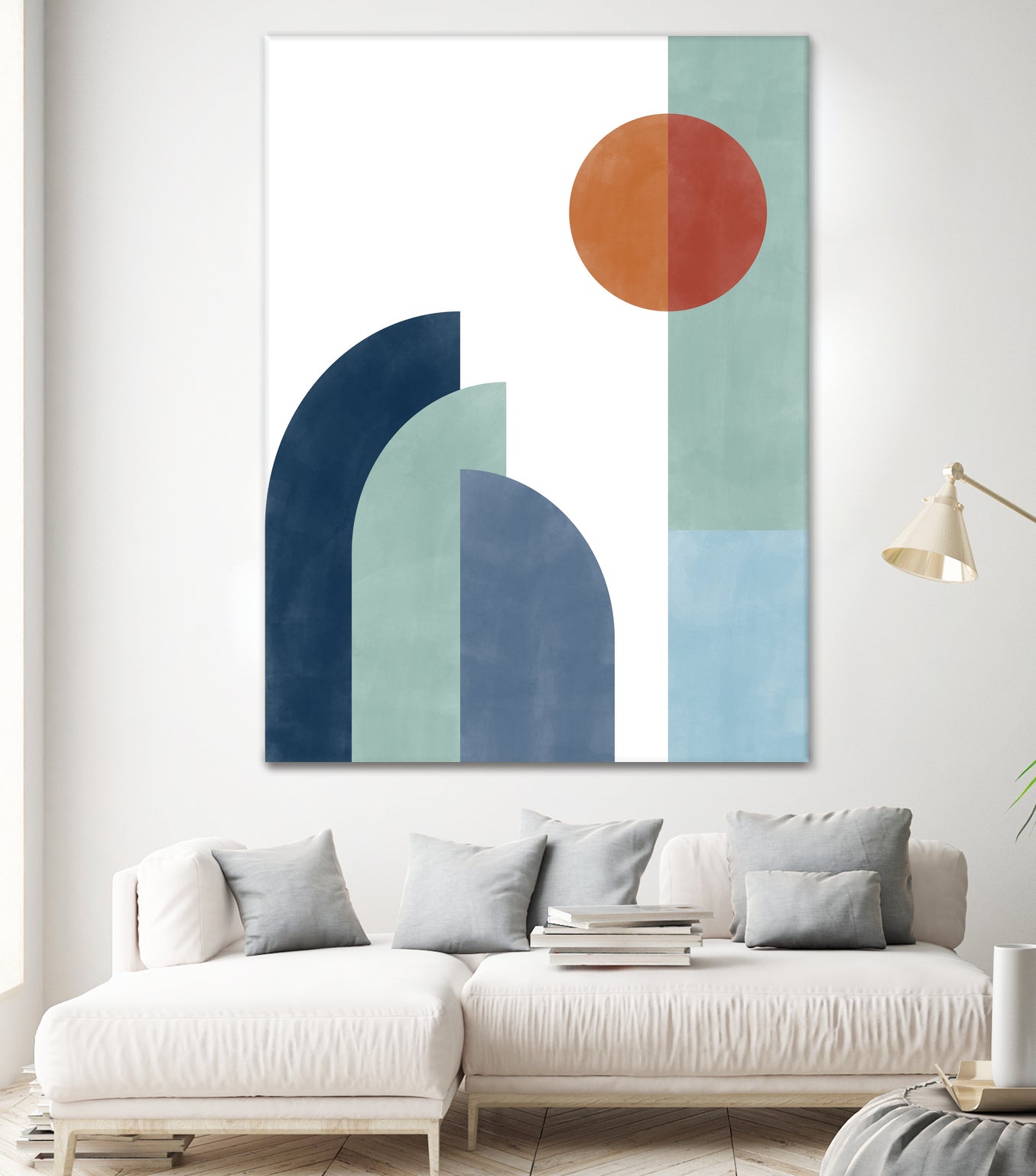 Geometric Shapes With A Minimalist Design by Elena Ristova on GIANT ART - abstract abstract