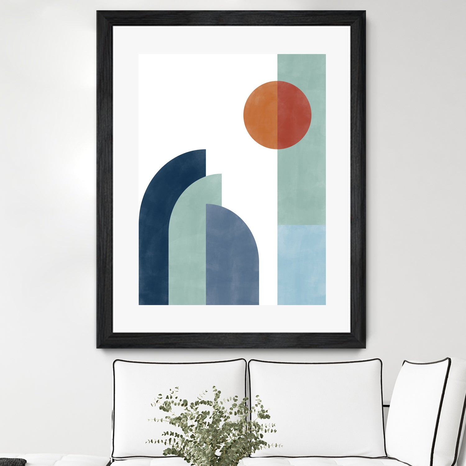 Geometric Shapes With A Minimalist Design by Elena Ristova on GIANT ART - abstract abstract