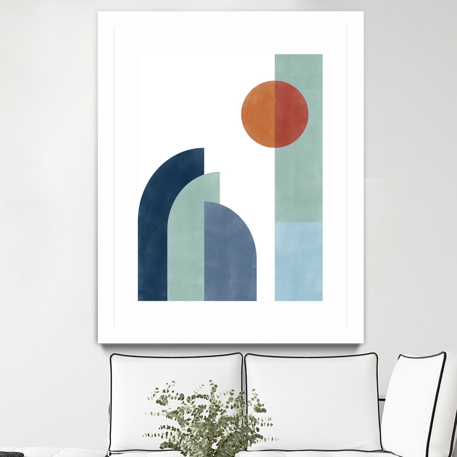 Geometric Shapes With A Minimalist Design by Elena Ristova on GIANT ART - abstract abstract