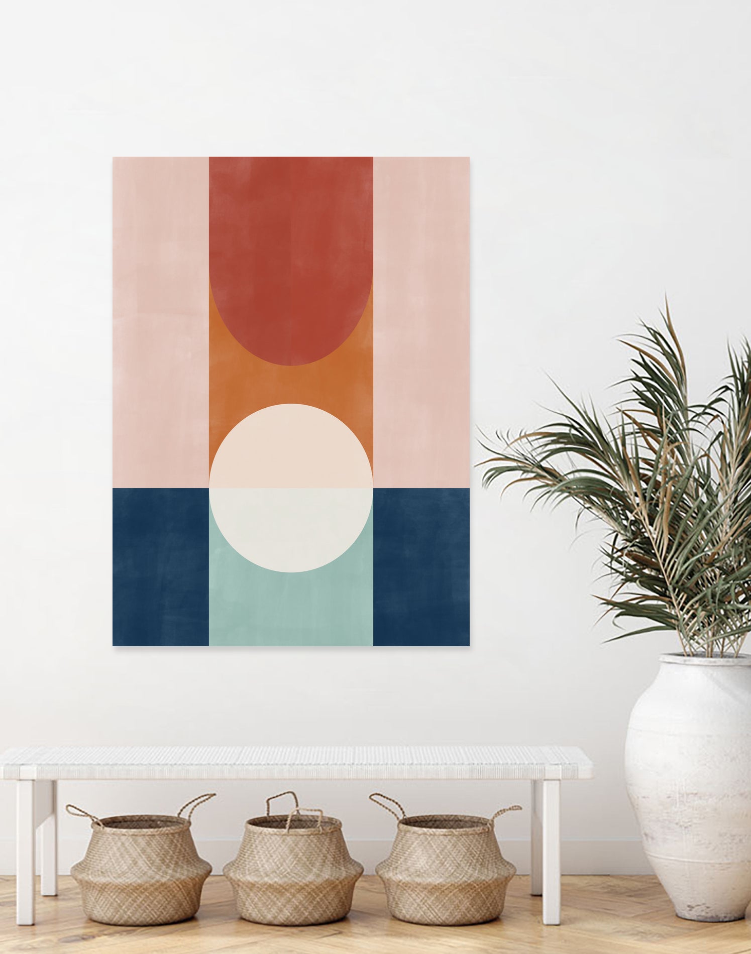 Abstract Design With Geometric Shapes by Elena Ristova on GIANT ART - abstract abstract