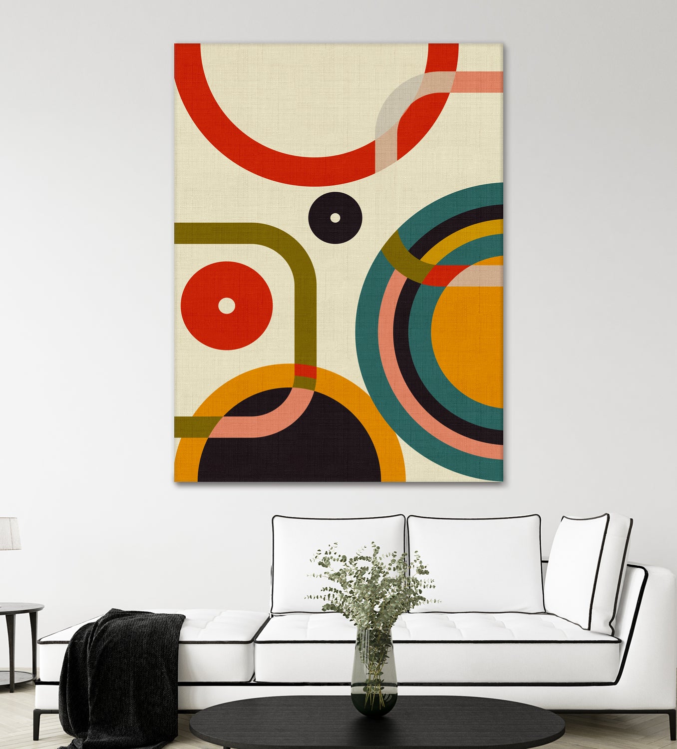Mid Century Cirque by Ana Rut Bre on GIANT ART - abstract abstract