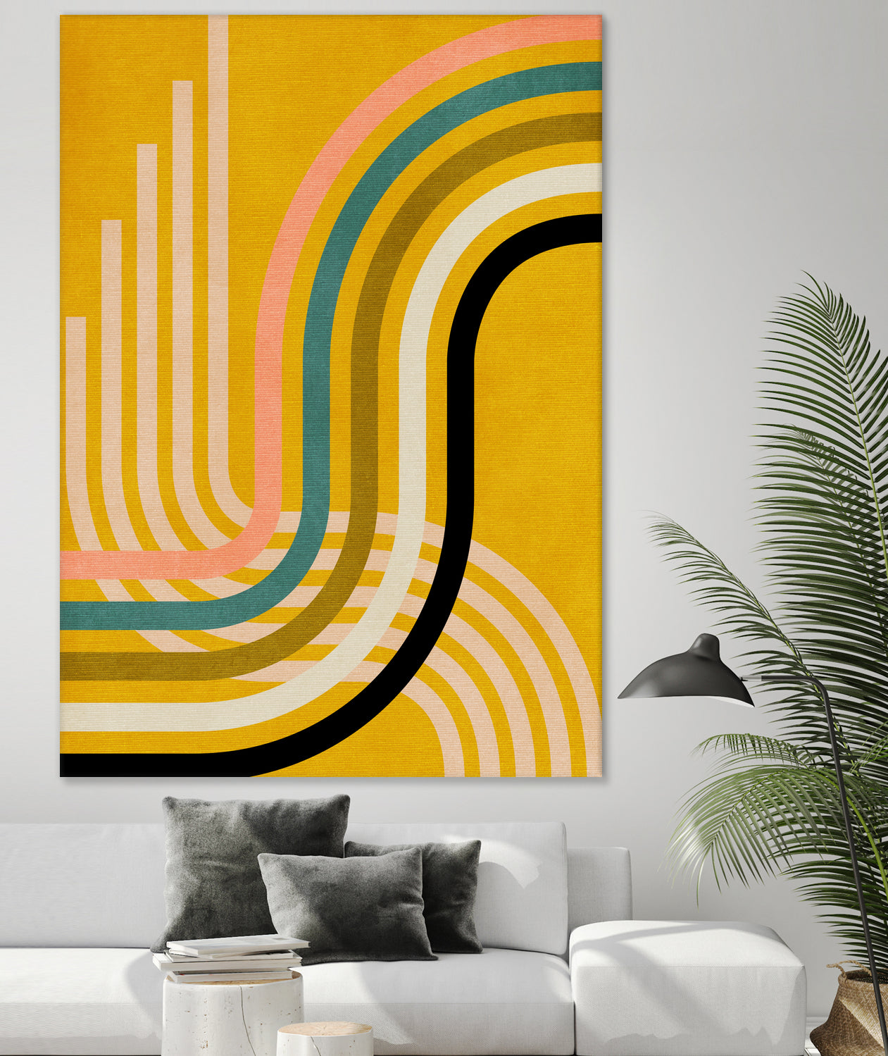 Rainbow Suns 9 Kopie by Ana Rut Bre on GIANT ART - abstract abstract