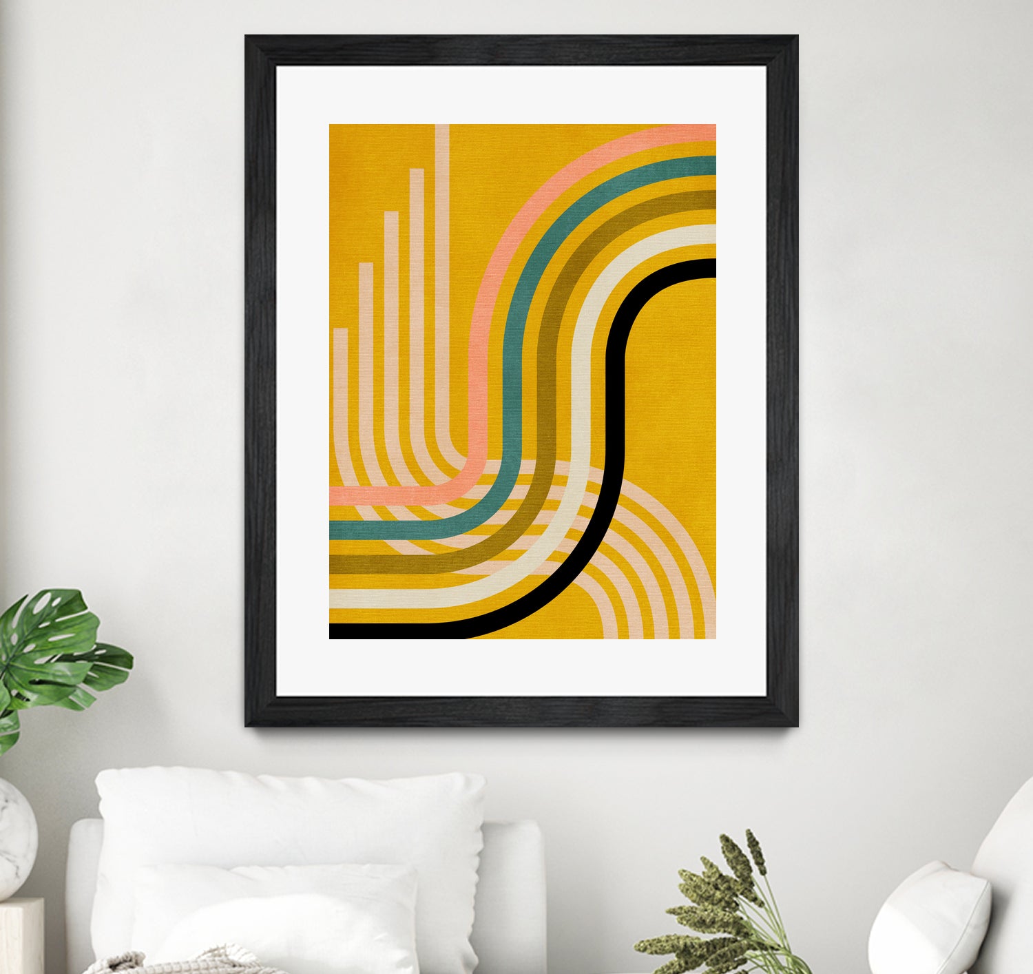 Rainbow Suns 9 Kopie by Ana Rut Bre on GIANT ART - abstract abstract