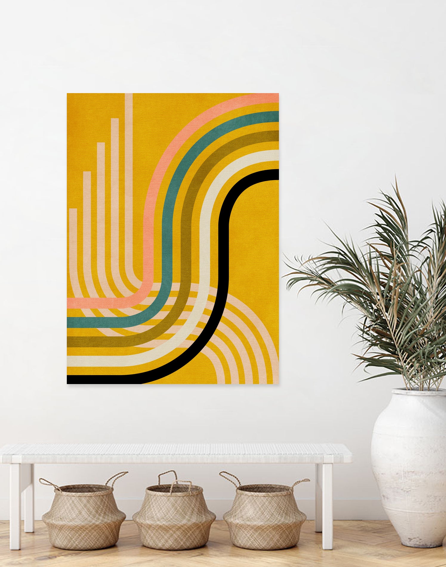 Rainbow Suns 9 Kopie by Ana Rut Bre on GIANT ART - abstract abstract