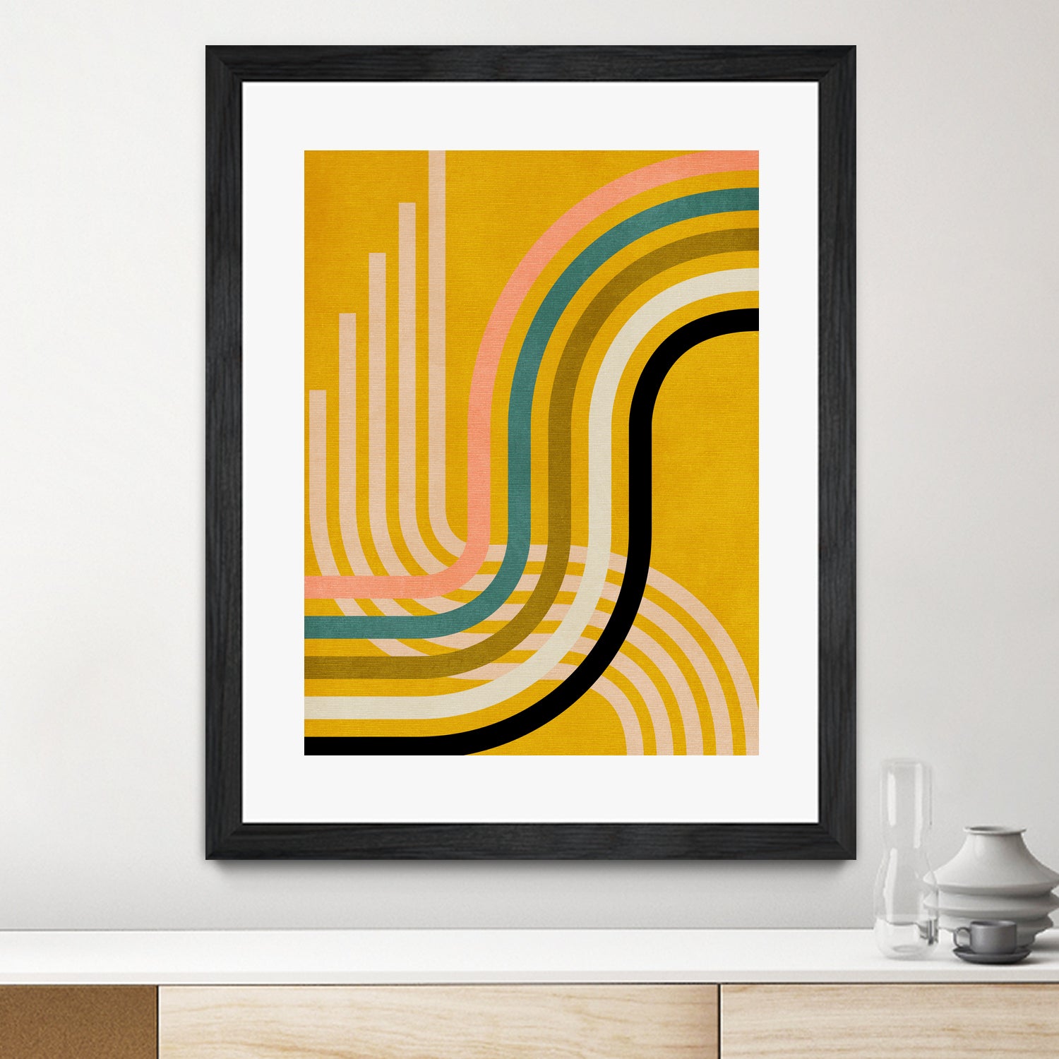 Rainbow Suns 9 Kopie by Ana Rut Bre on GIANT ART - abstract abstract