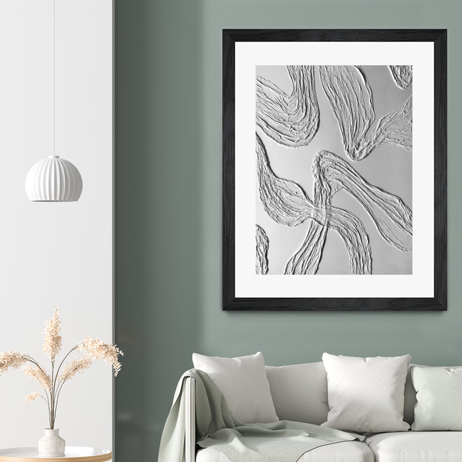 THE WHITE DANCE by ALLA on GIANT ART - white illustration fabric on canvas
