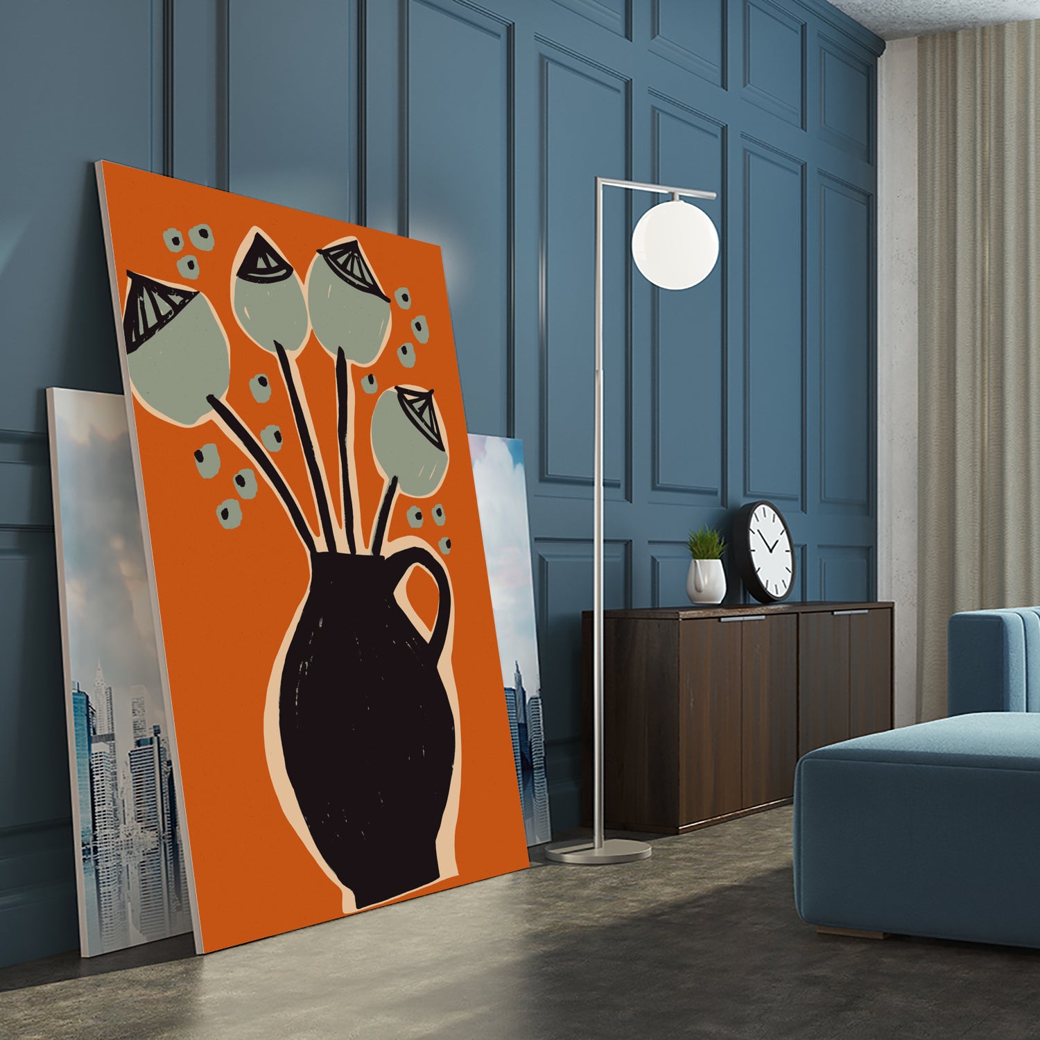 Vintage Vibes No 3 by Treechild on GIANT ART - illustration retro