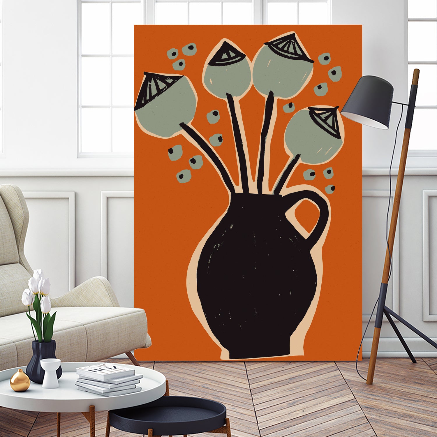 Vintage Vibes No 3 by Treechild on GIANT ART - illustration retro