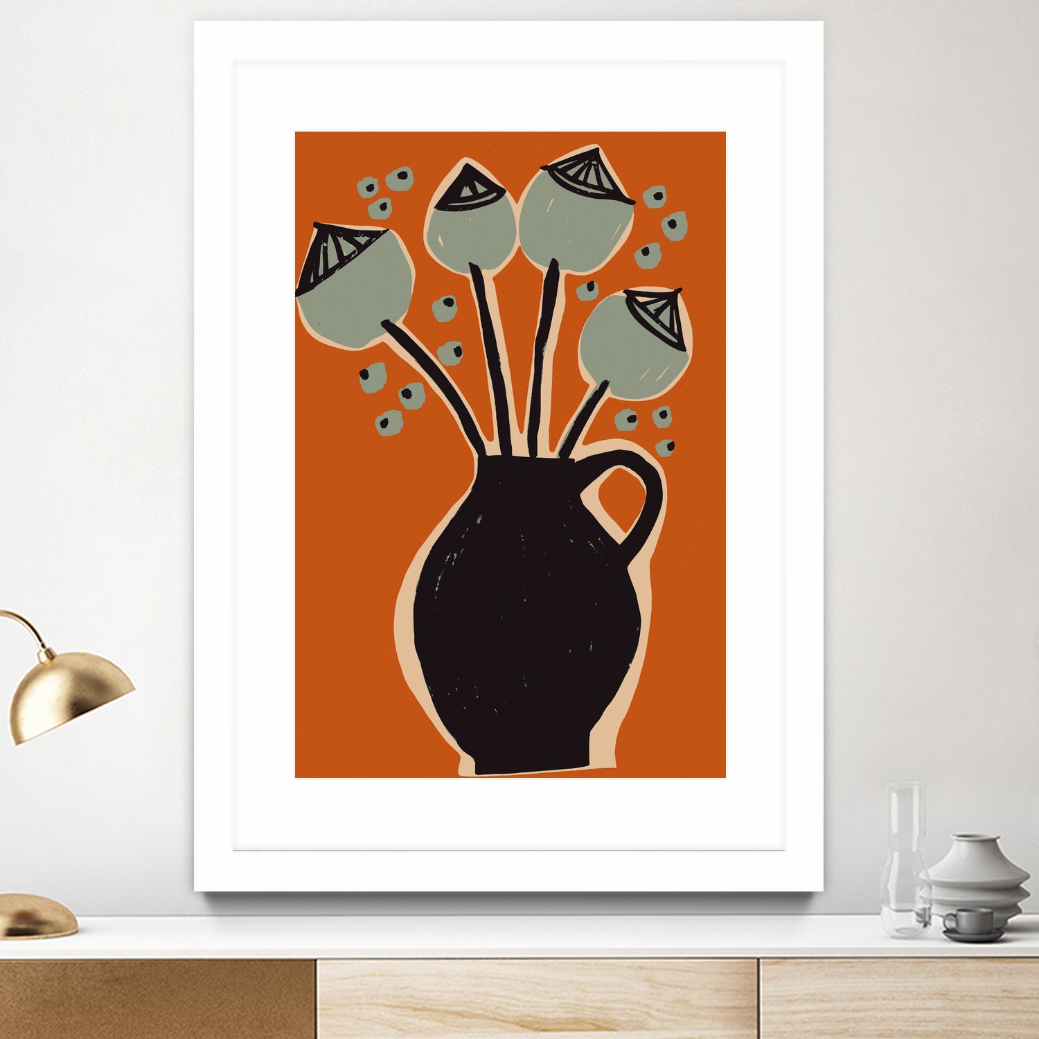 Vintage Vibes No 3 by Treechild on GIANT ART - illustration retro