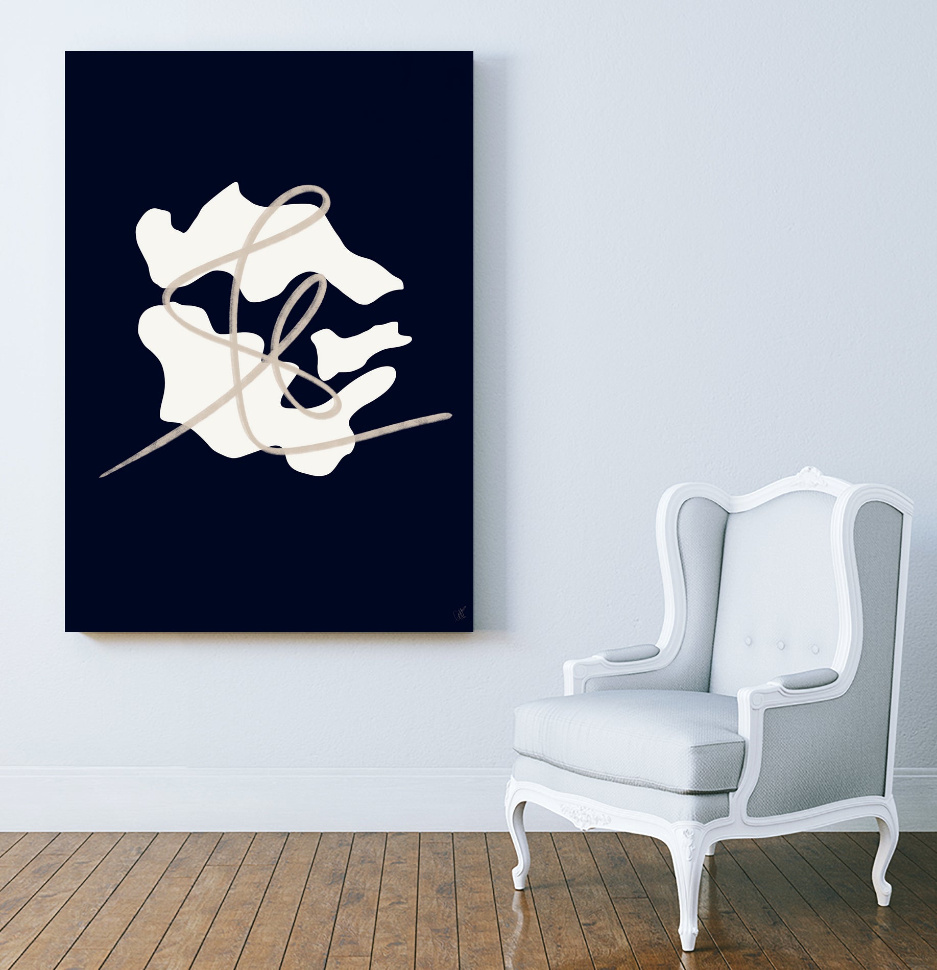 Scandi Abstract 1 by Anne-Marie on GIANT ART - abstract shapes