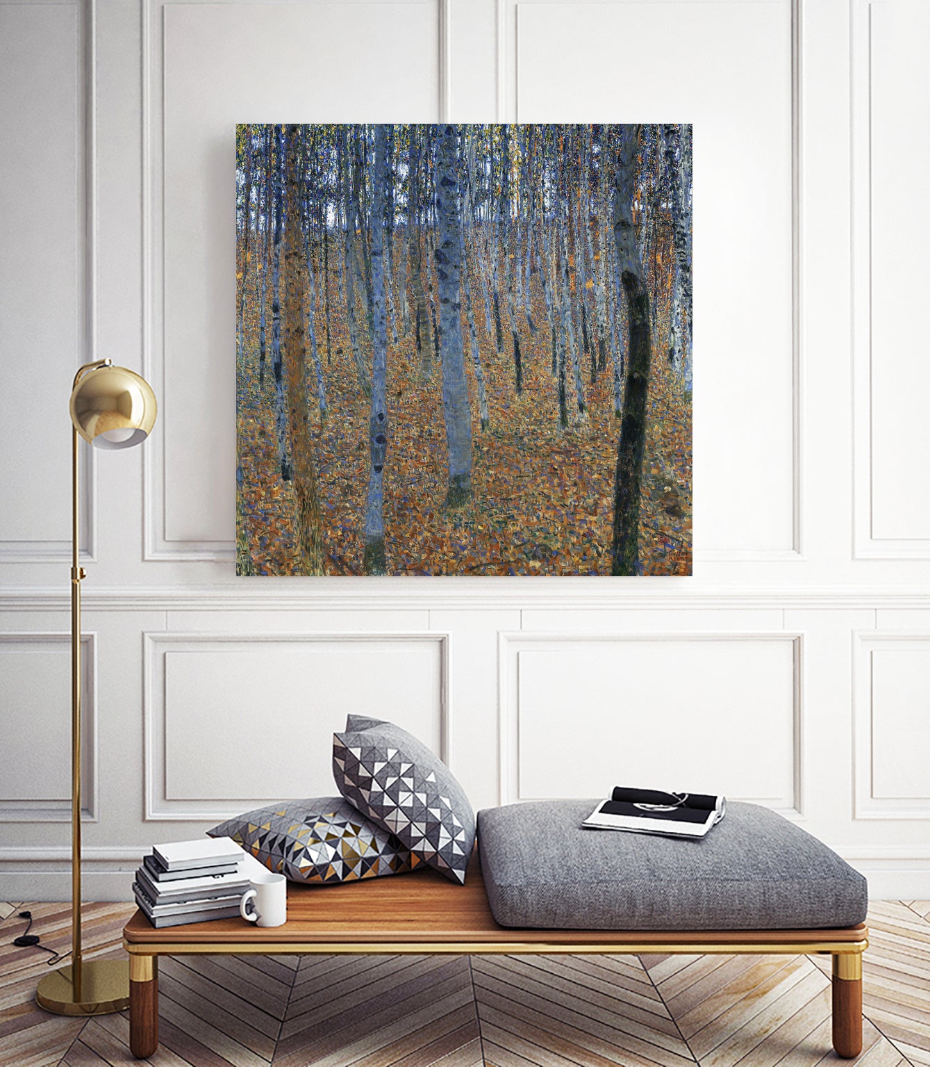 Beech Grove I (1902) by Gustav Klimt on GIANT ART - 5906 illustration