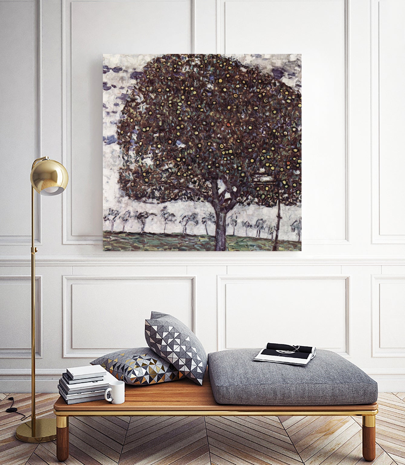 Der Apfelbaum (1916) by Gustav Klimt on GIANT ART - 5906 illustration