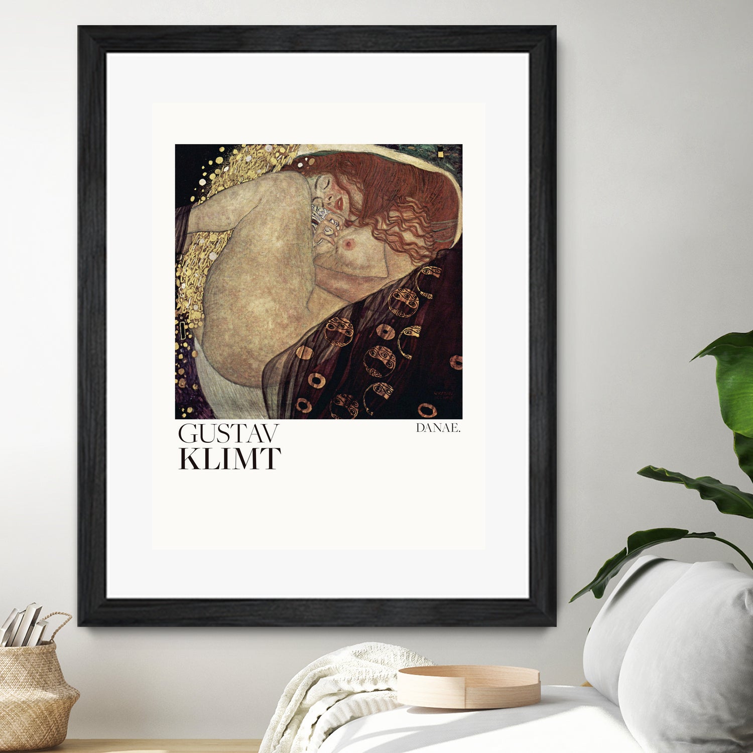 Danae (1907 1908) Poster by Gustav Klimt on GIANT ART - 5906 illustration