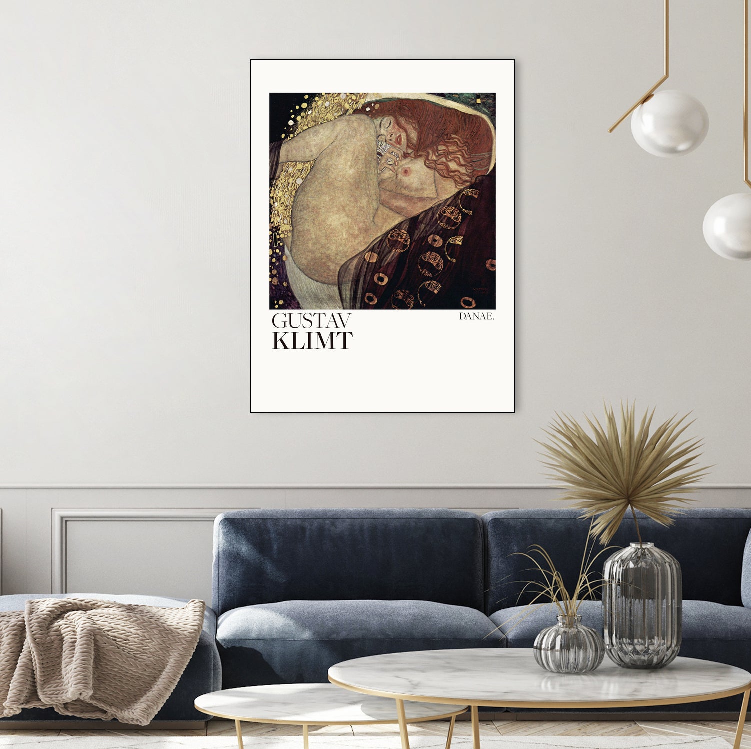 Danae (1907 1908) Poster by Gustav Klimt on GIANT ART - 5906 illustration