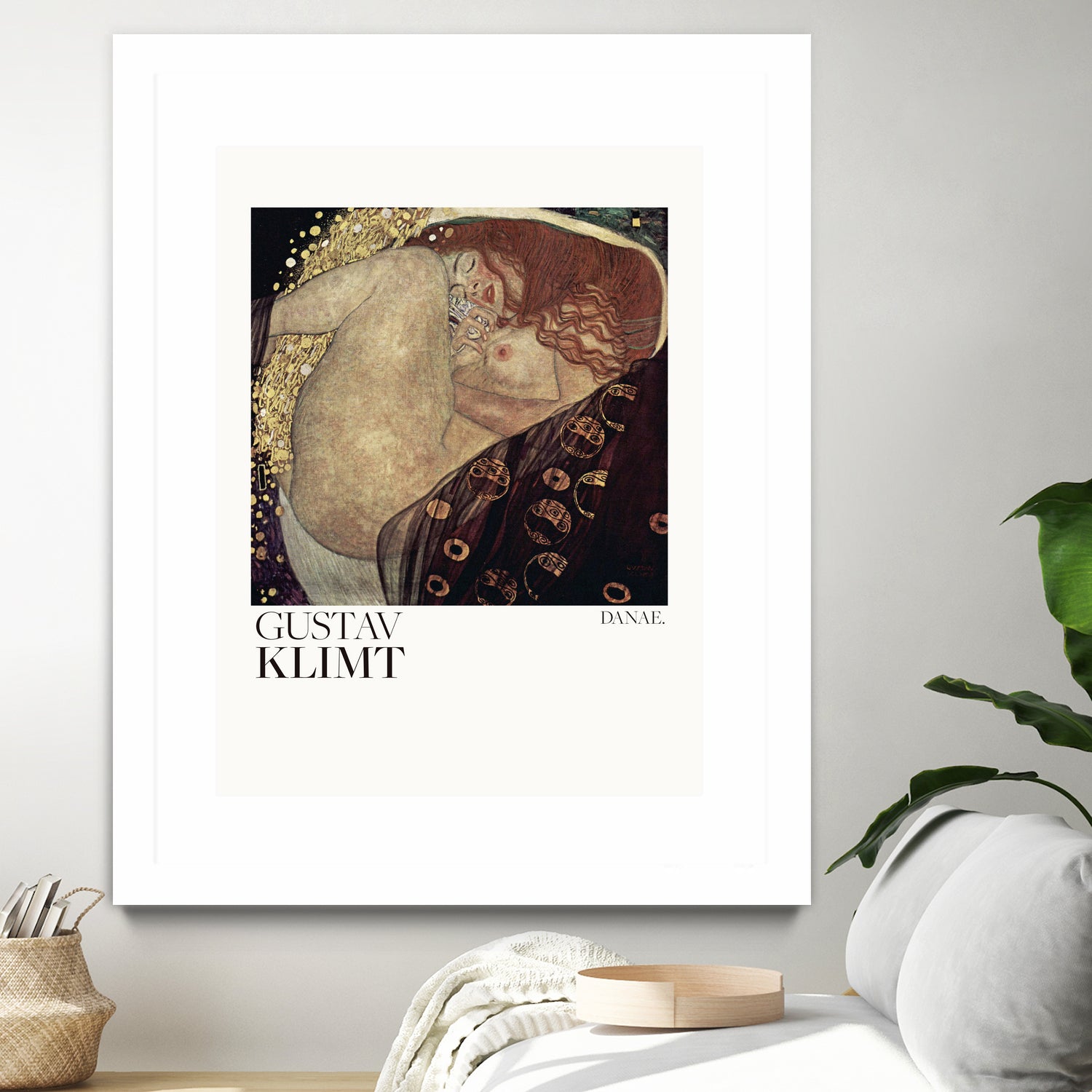 Danae (1907 1908) Poster by Gustav Klimt on GIANT ART - 5906 illustration
