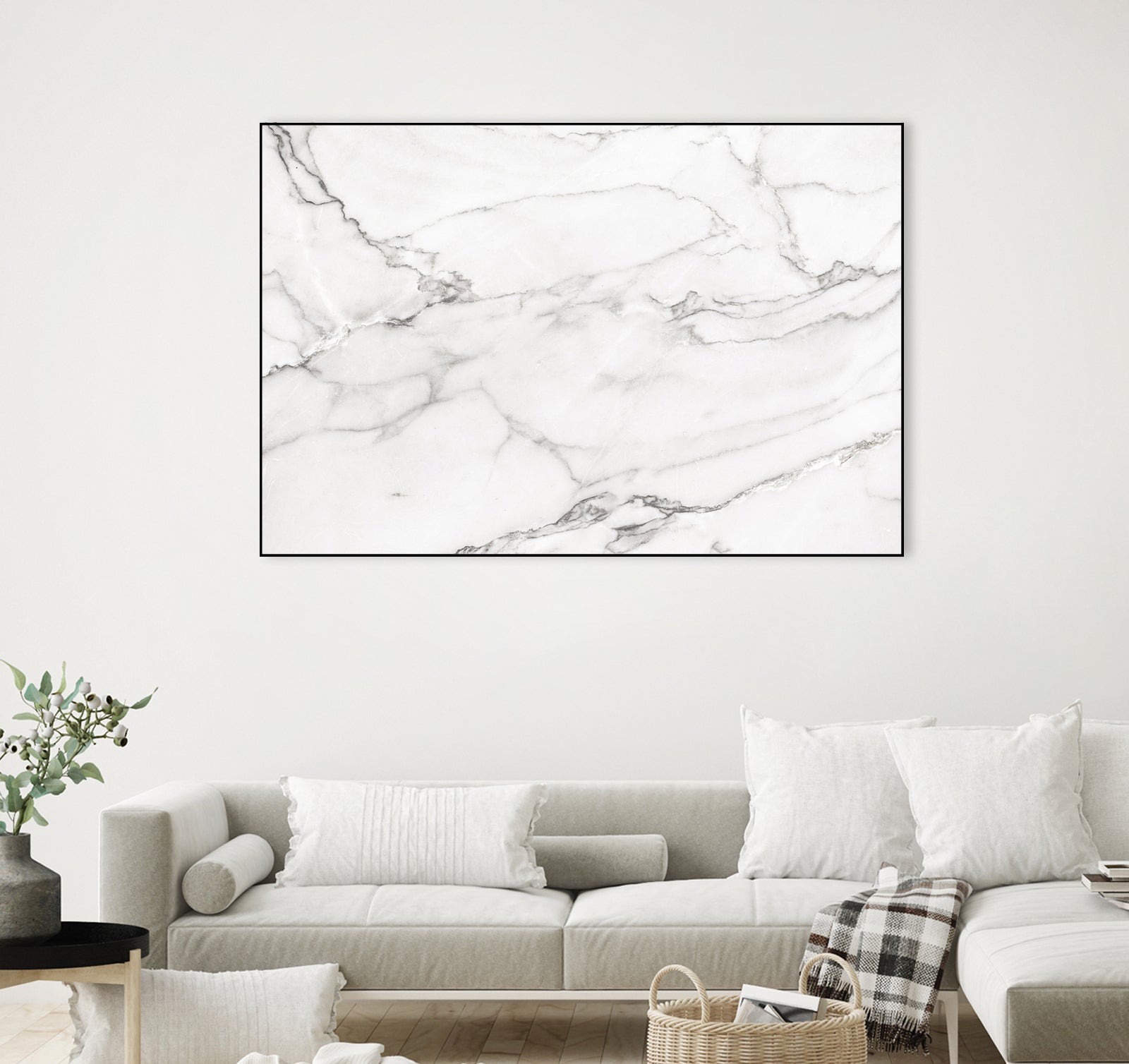 White Marble I by amini54 on GIANT ART - 15000 photography