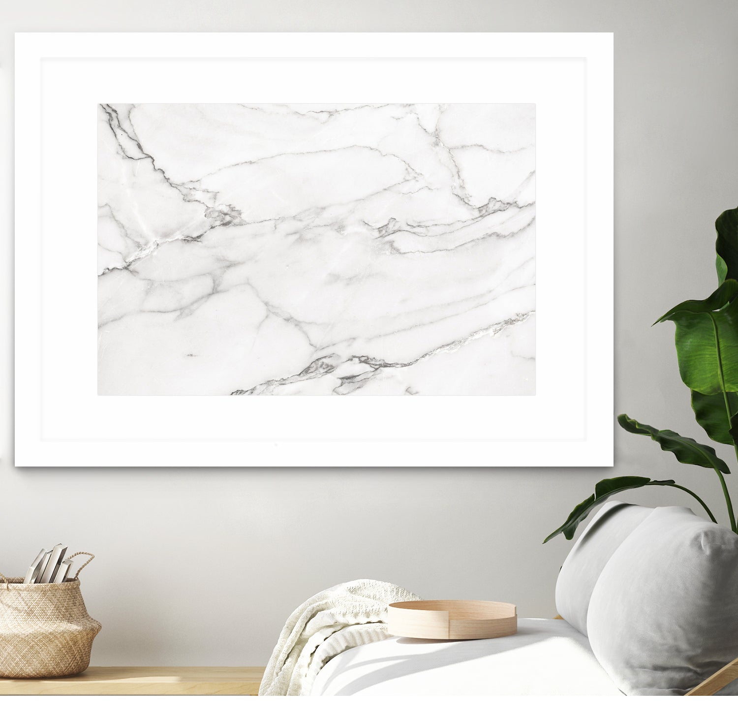 White Marble I by amini54 on GIANT ART - 15000 photography