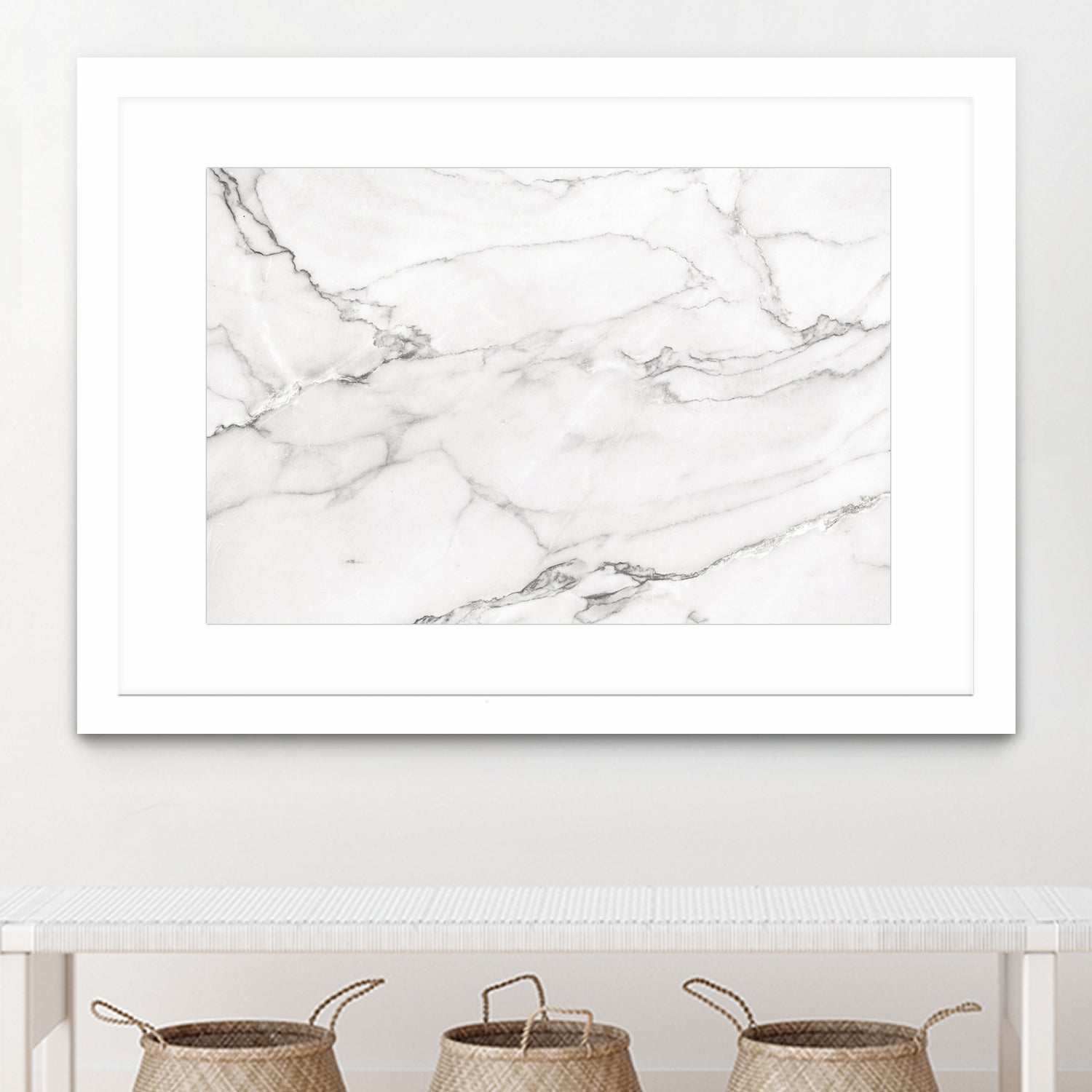 White Marble I by amini54 on GIANT ART - 15000 photography