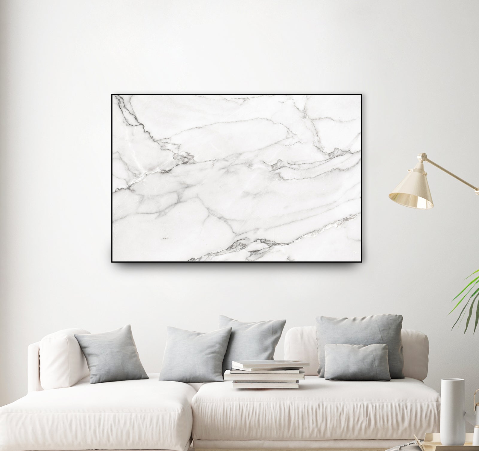 White Marble I by amini54 on GIANT ART - 15000 photography