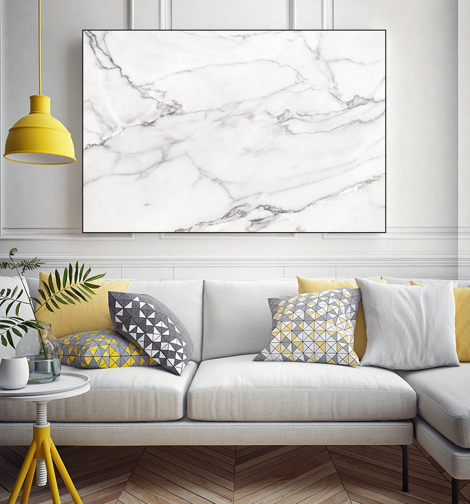 White Marble I by amini54 on GIANT ART - 15000 photography