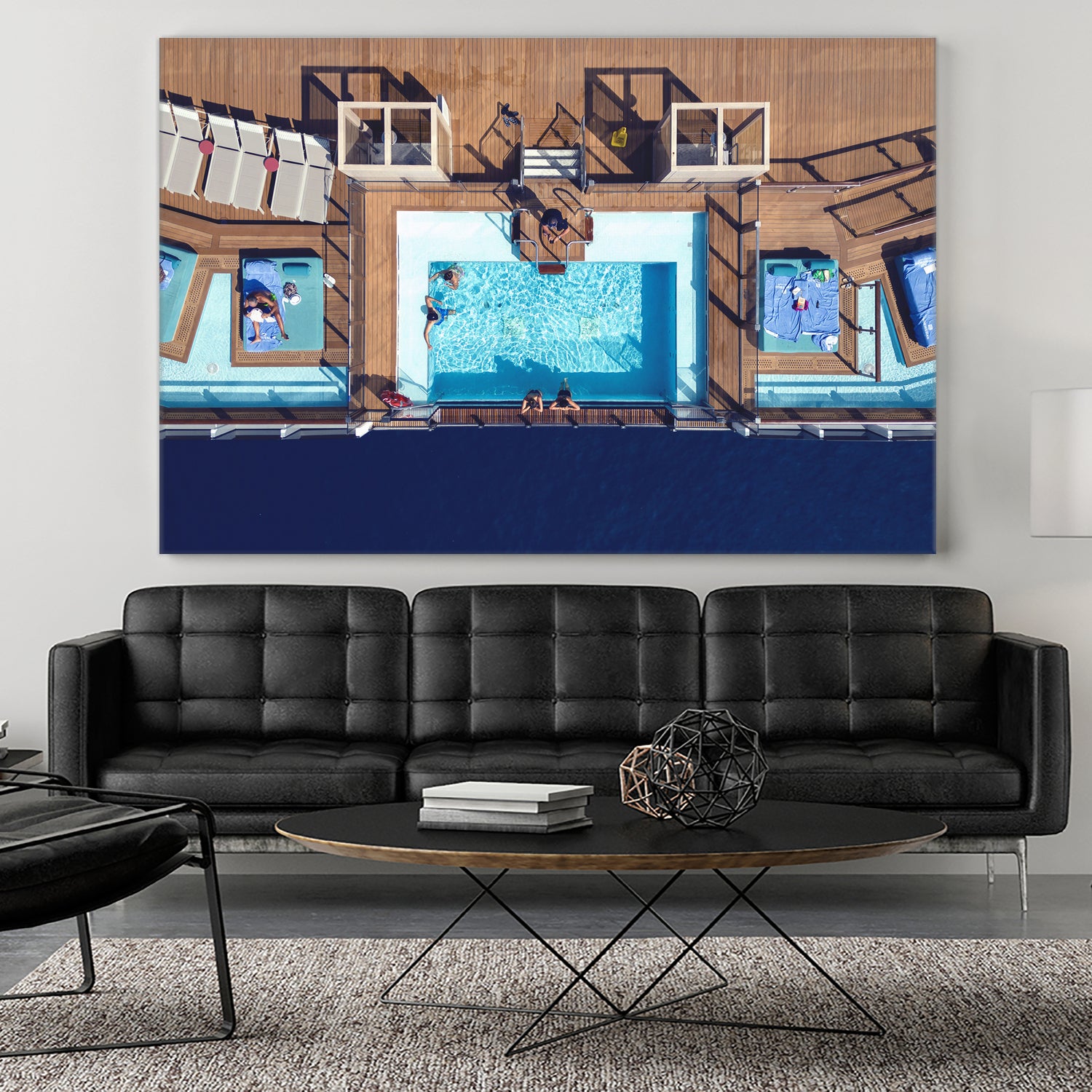 Photosession in the pool by Yevhen on GIANT ART - photography aerial