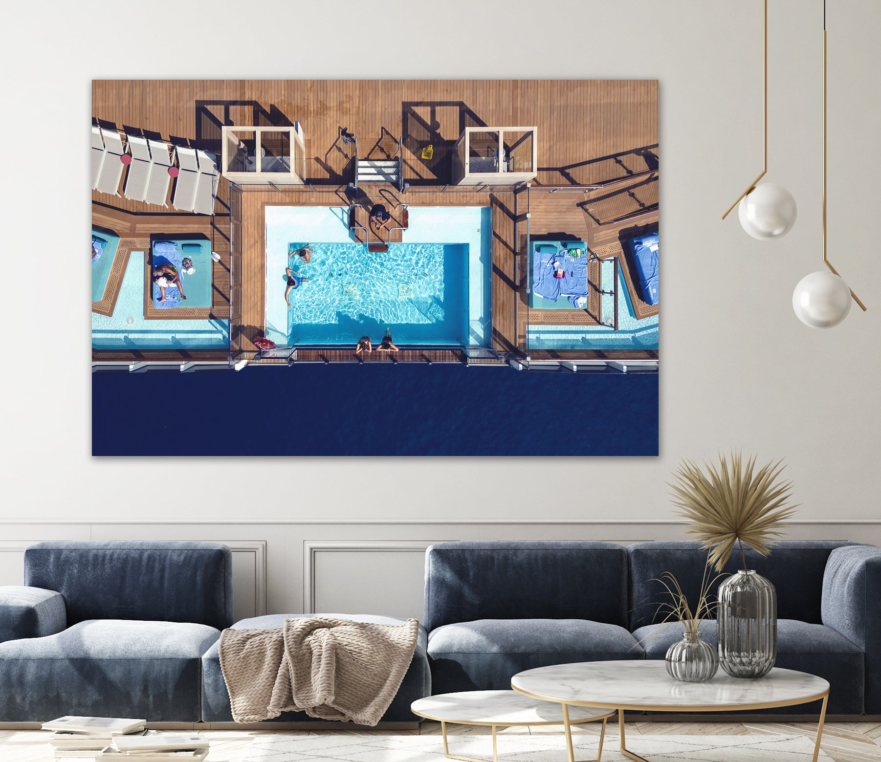 Photosession in the pool by Yevhen on GIANT ART - photography aerial