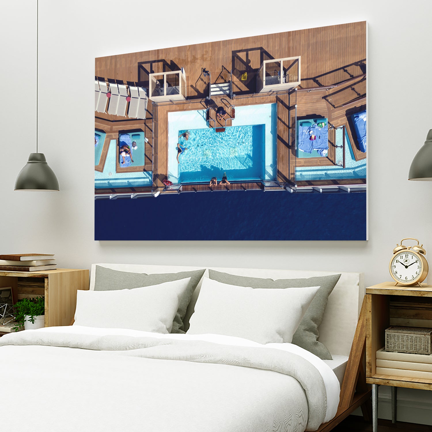 Photosession in the pool by Yevhen on GIANT ART - photography aerial