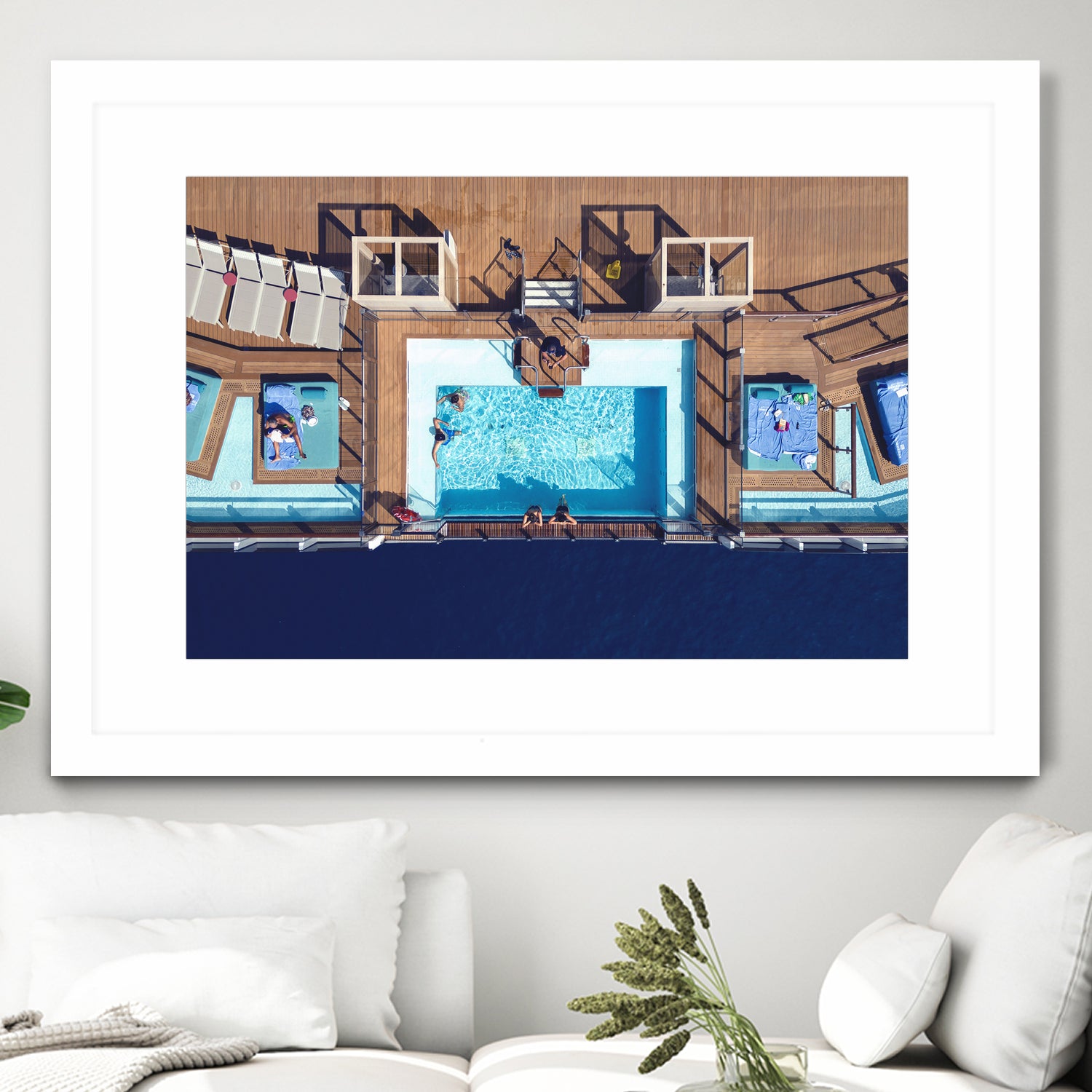 Photosession in the pool by Yevhen on GIANT ART - photography aerial