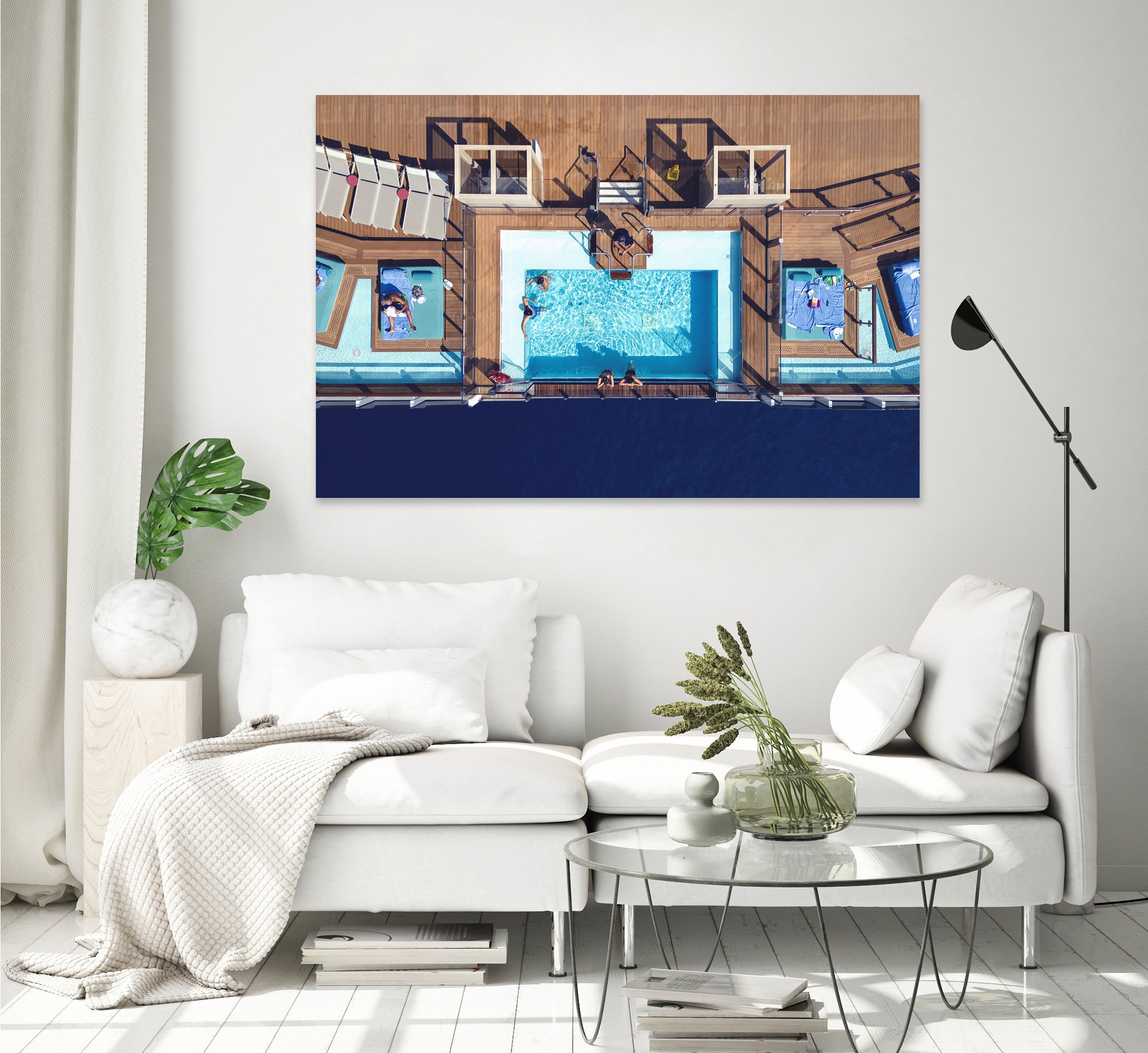 Photosession in the pool by Yevhen on GIANT ART - photography aerial