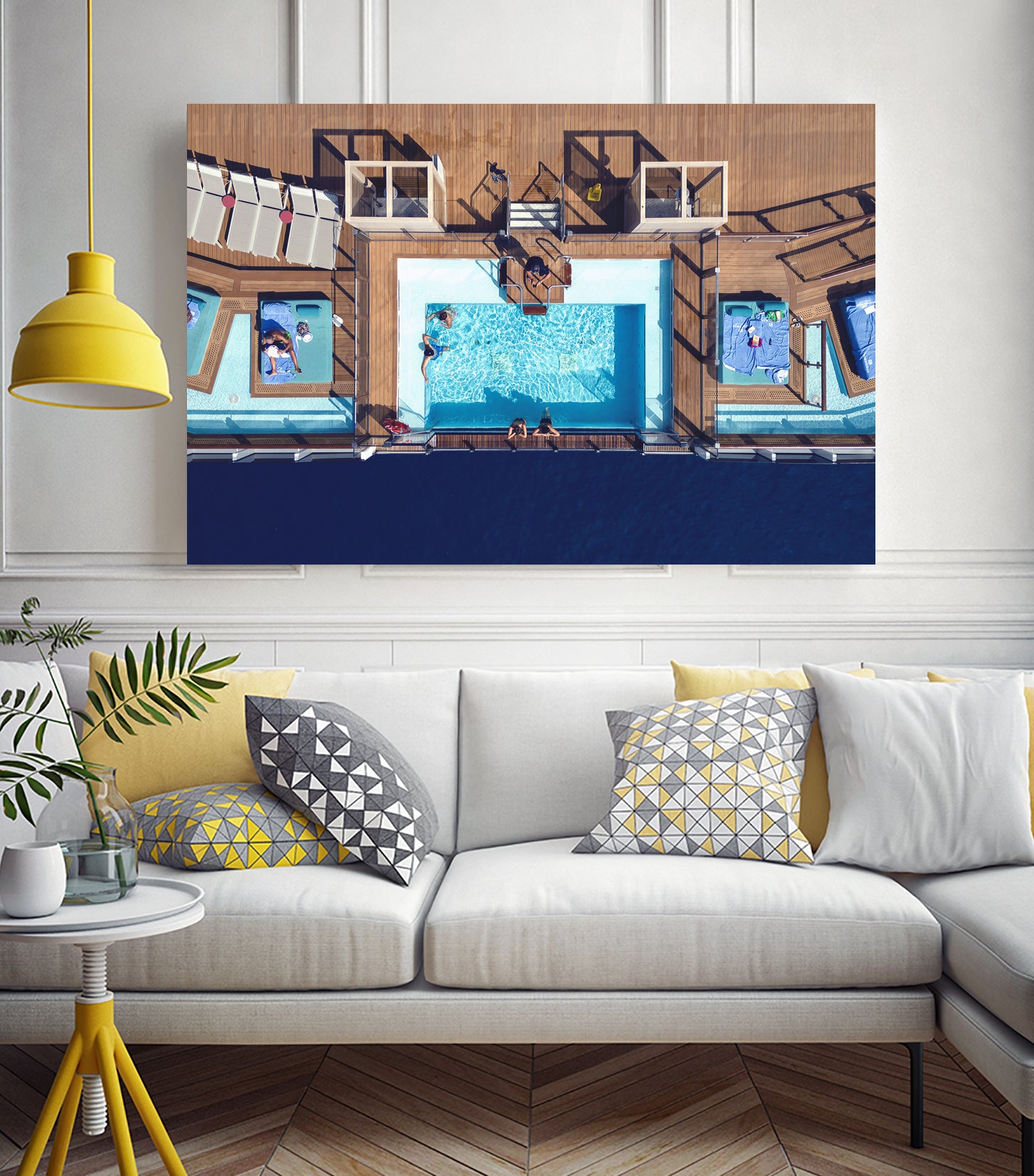 Photosession in the pool by Yevhen on GIANT ART - photography aerial