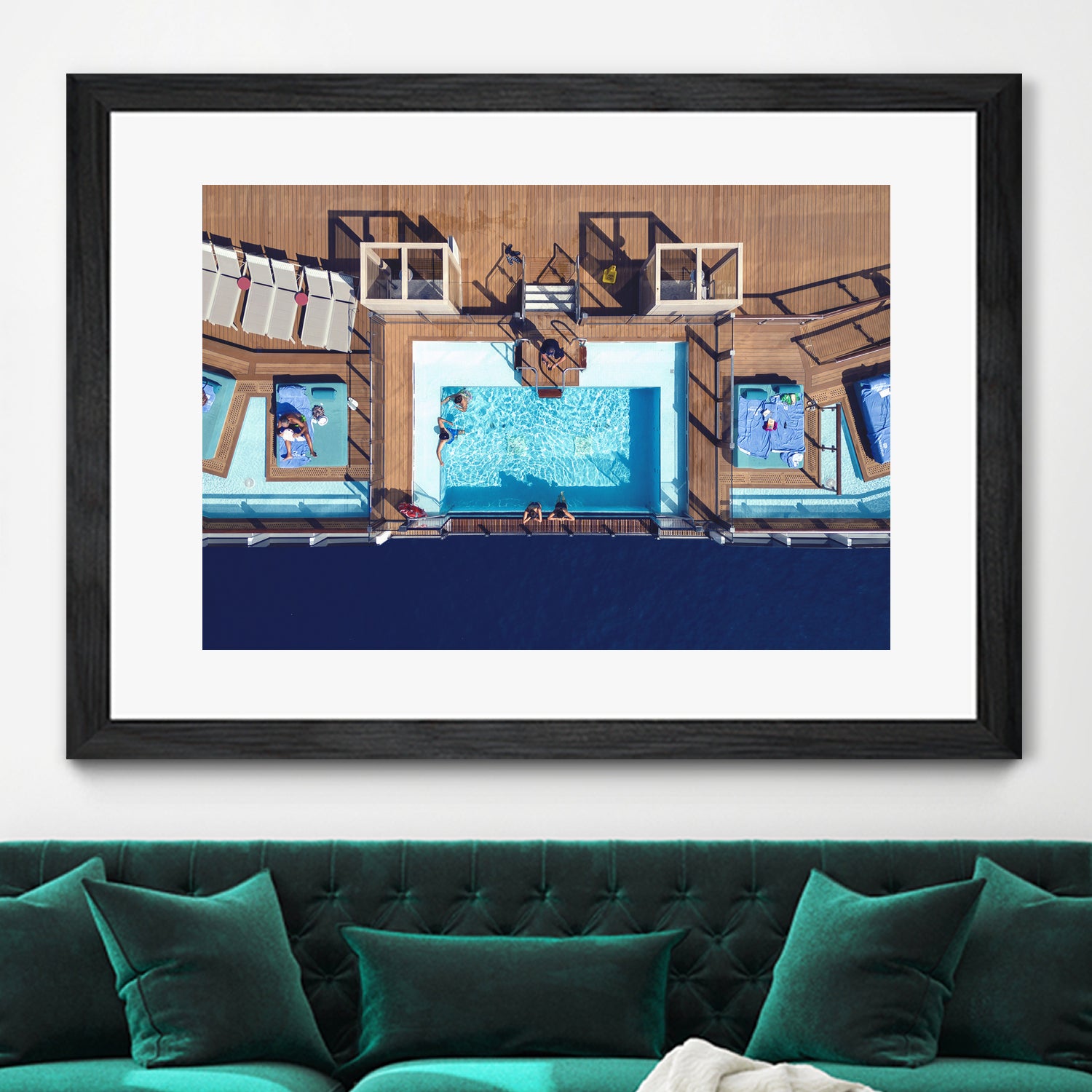 Photosession in the pool by Yevhen on GIANT ART - photography aerial