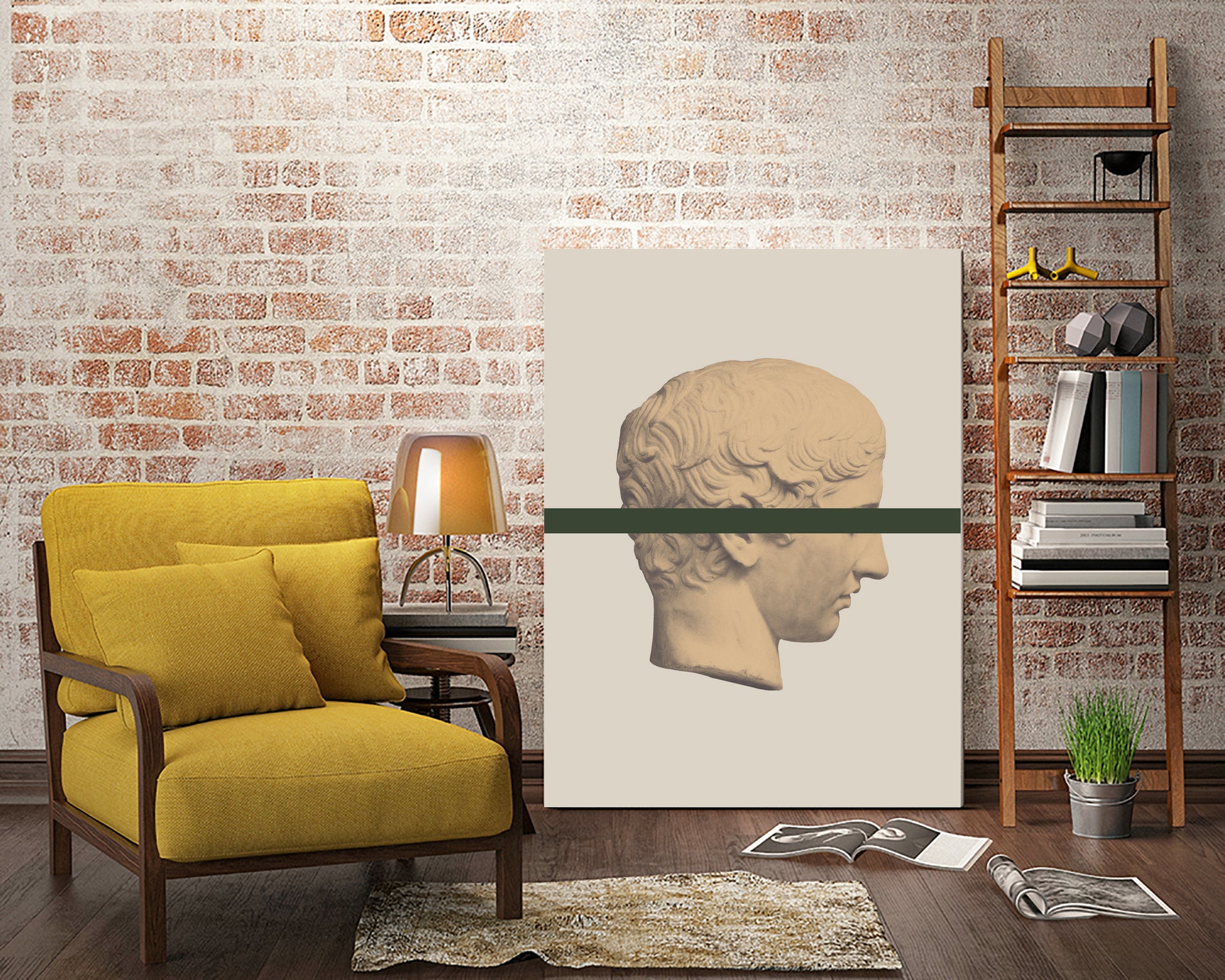 Ancientmanmustard Ratioiso by Grace Digital Art on GIANT ART - figurative