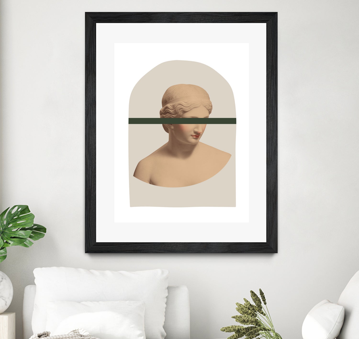 Artemis Mustard and Green by Grace Digital Art on GIANT ART - figurative