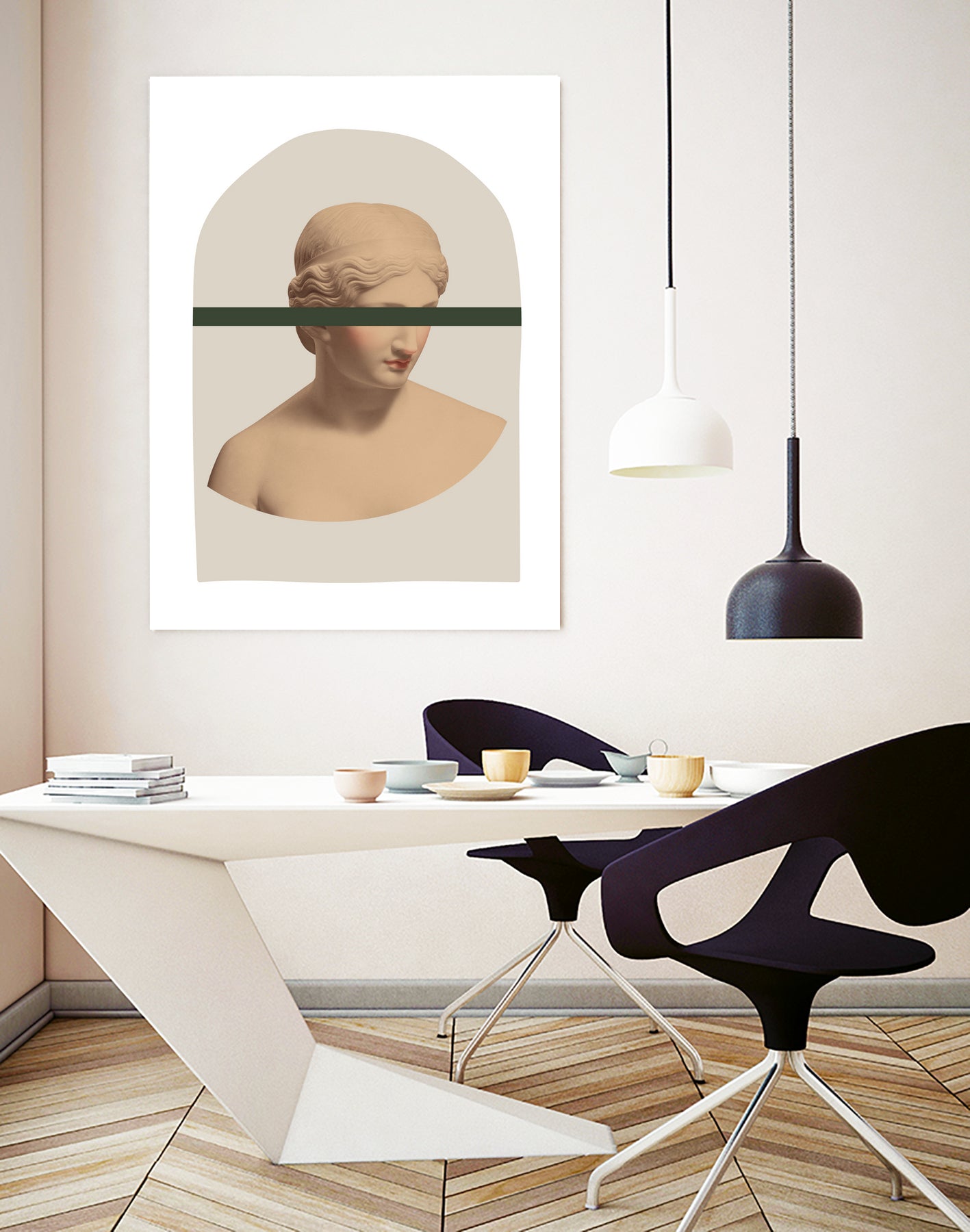 Artemis Mustard and Green by Grace Digital Art on GIANT ART - figurative