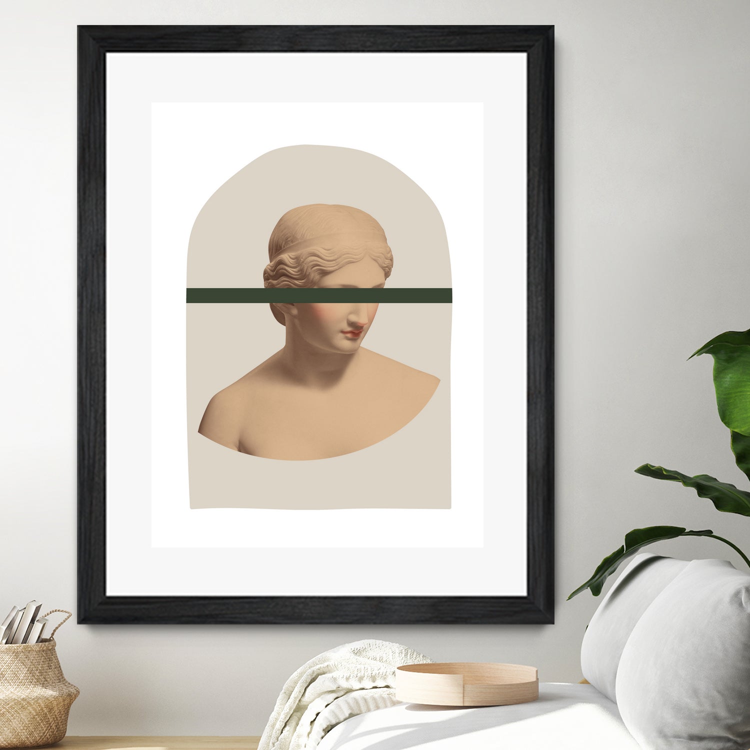Artemis Mustard and Green by Grace Digital Art on GIANT ART - figurative