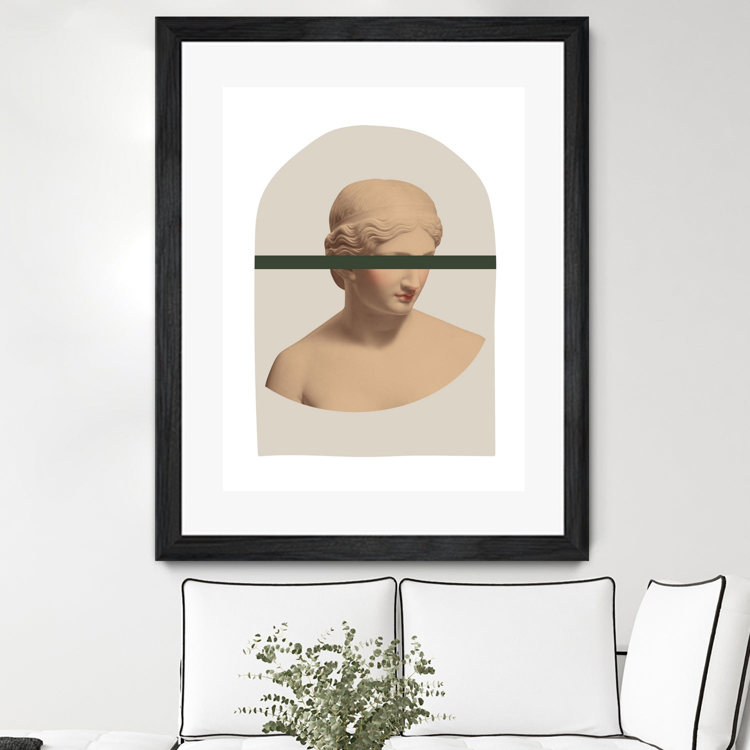 Artemis Mustard and Green by Grace Digital Art on GIANT ART - figurative