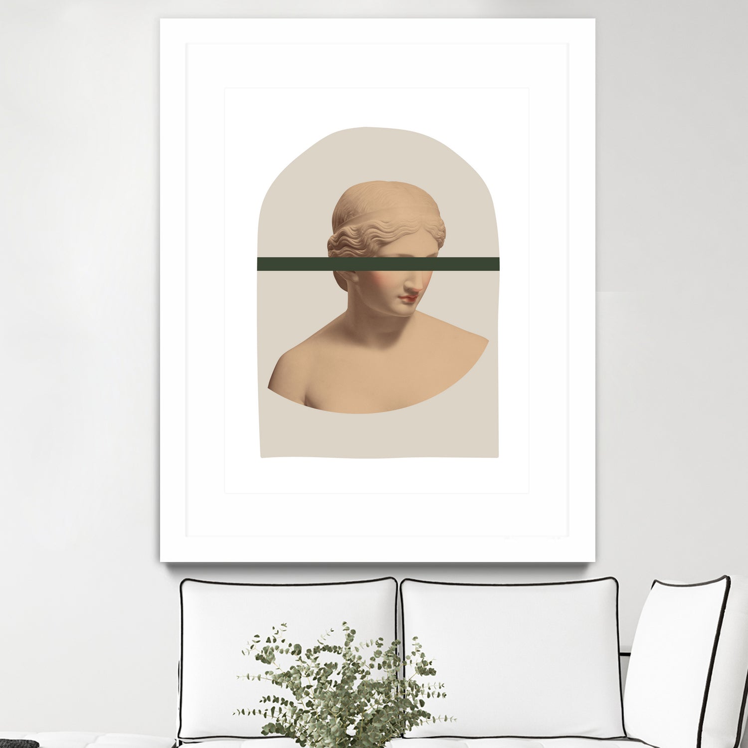 Artemis Mustard and Green by Grace Digital Art on GIANT ART - figurative