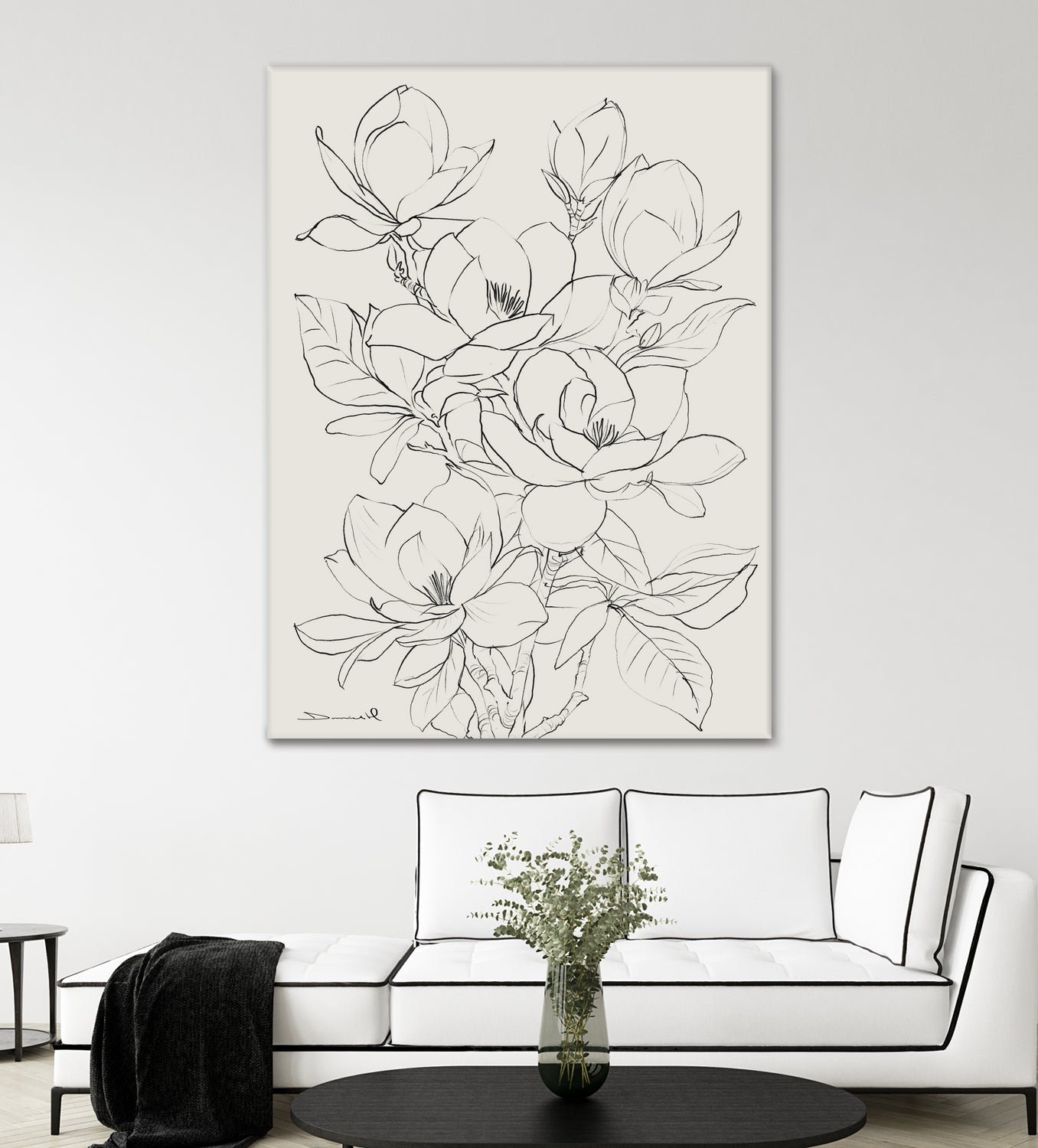 Magnolia Tree by Dan Hobday on GIANT ART - flower flowers and plants flower