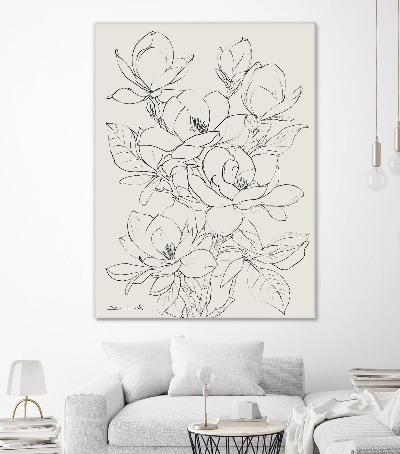 Magnolia Tree by Dan Hobday on GIANT ART - flower flowers and plants flower