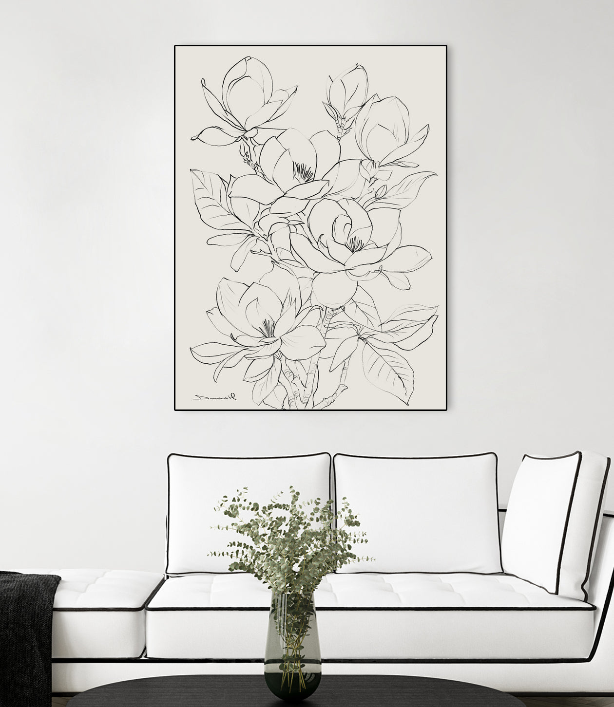 Magnolia Tree by Dan Hobday on GIANT ART - flower flowers and plants flower