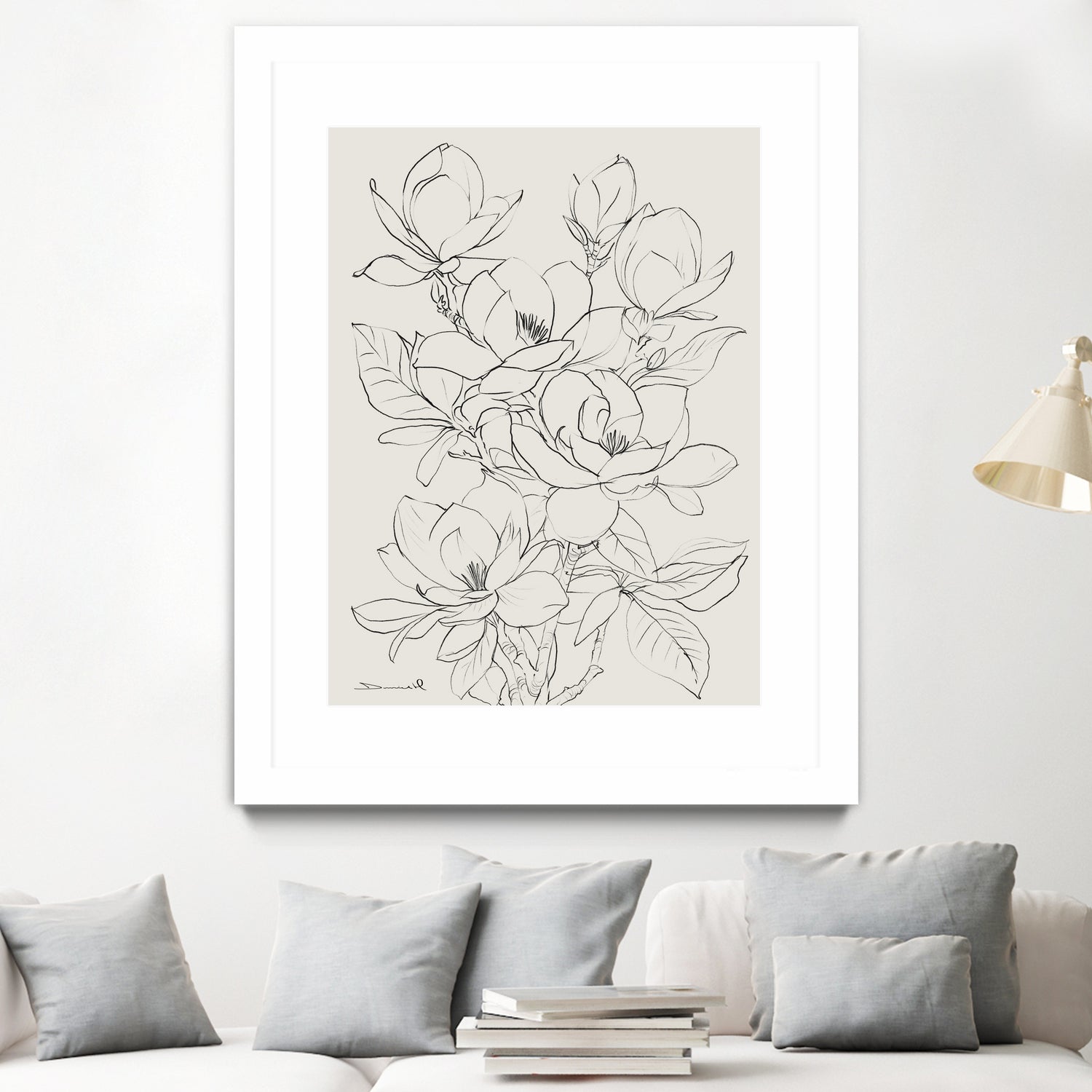 Magnolia Tree by Dan Hobday on GIANT ART - flower flowers and plants flower