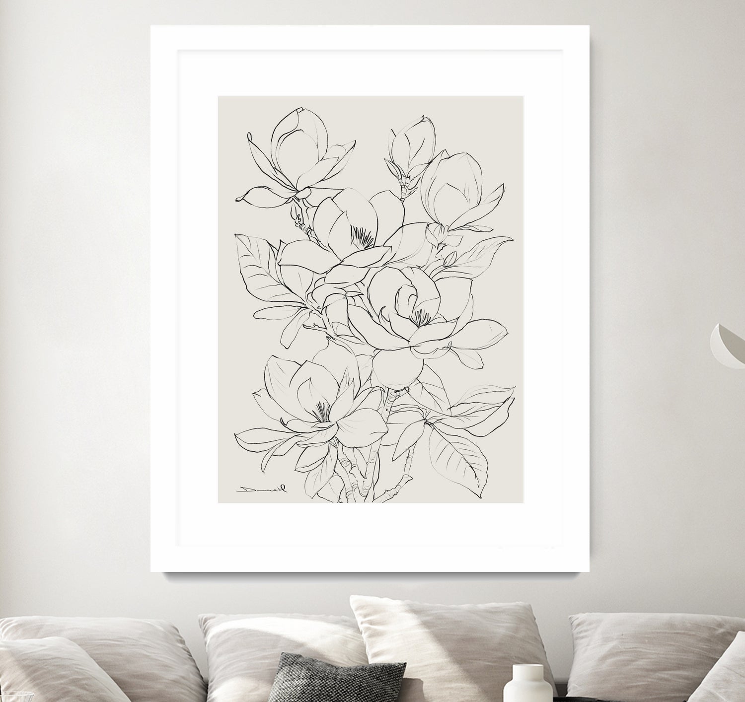Magnolia Tree by Dan Hobday on GIANT ART - flower flowers and plants flower