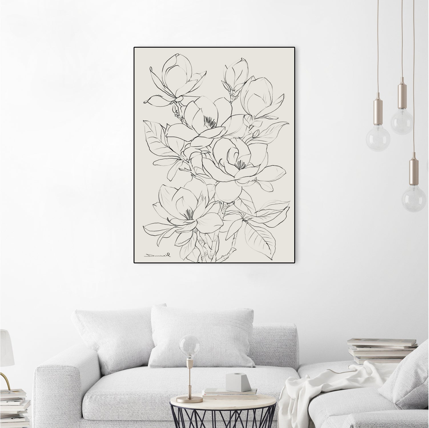 Magnolia Tree by Dan Hobday on GIANT ART - flower flowers and plants flower