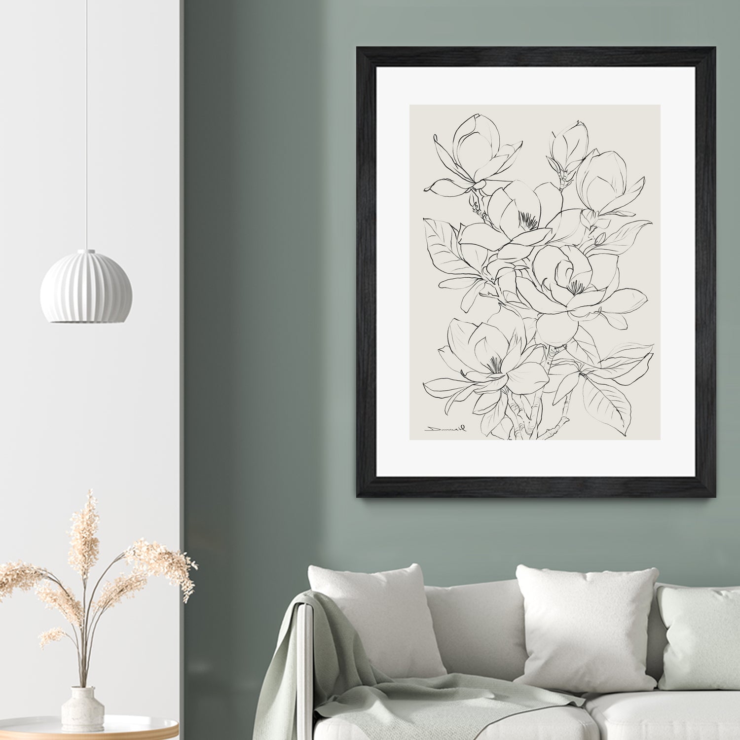 Magnolia Tree by Dan Hobday on GIANT ART - flower flowers and plants flower