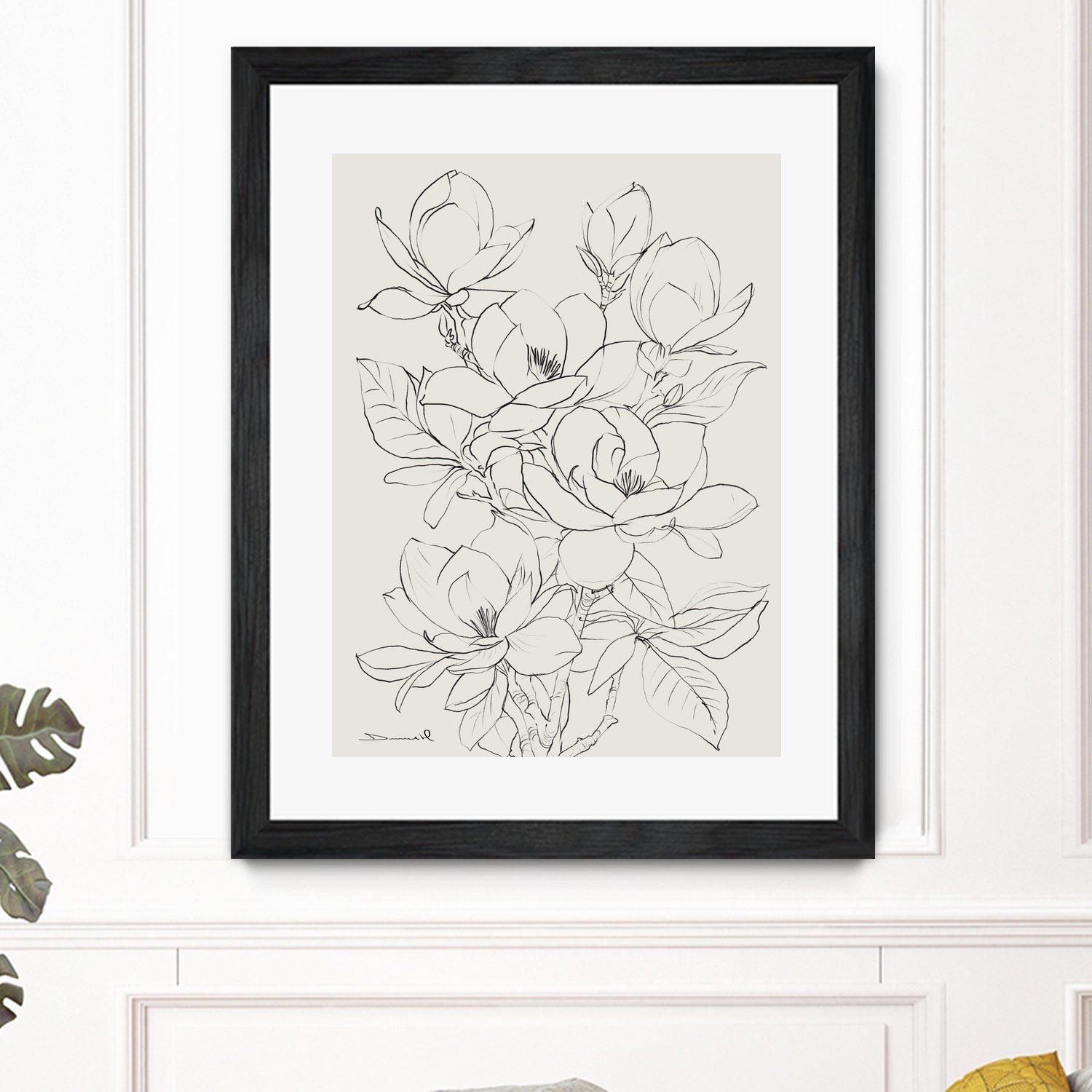 Magnolia Tree by Dan Hobday on GIANT ART - flower flowers and plants flower