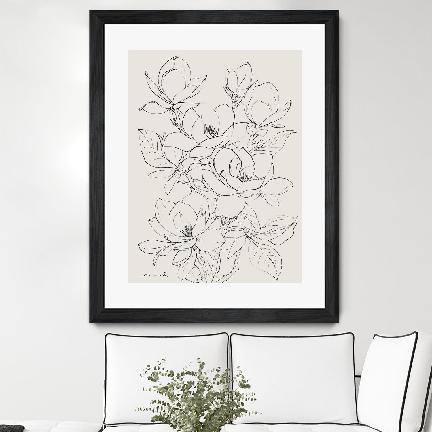 Magnolia Tree by Dan Hobday on GIANT ART - flower flowers and plants flower