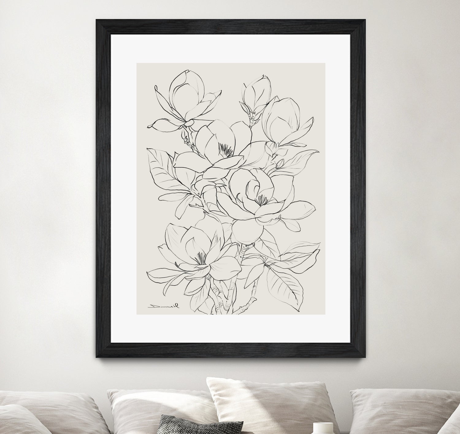 Magnolia Tree by Dan Hobday on GIANT ART - flower flowers and plants flower