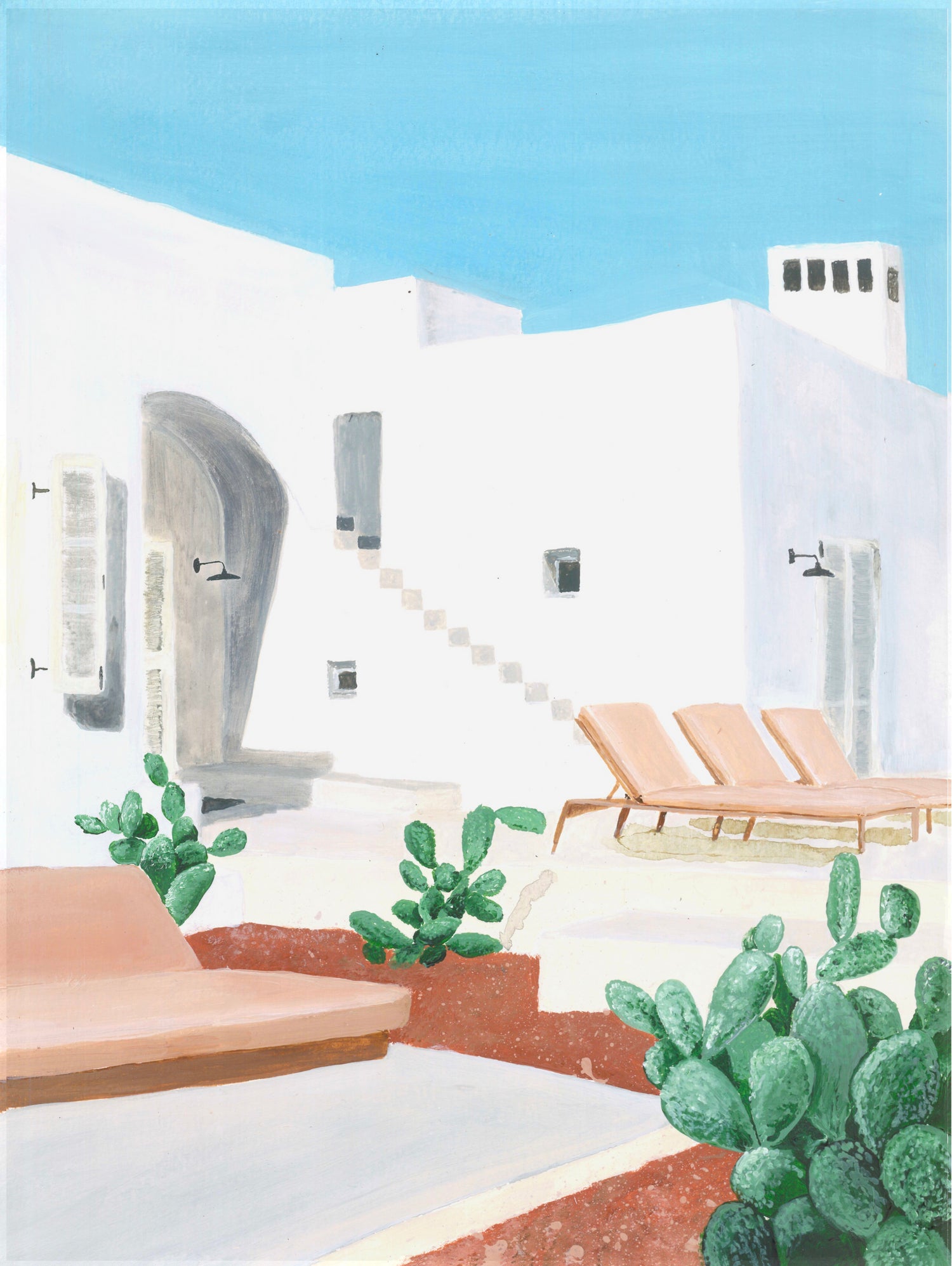 Ostuni by marina on GIANT ART - illustration puglia